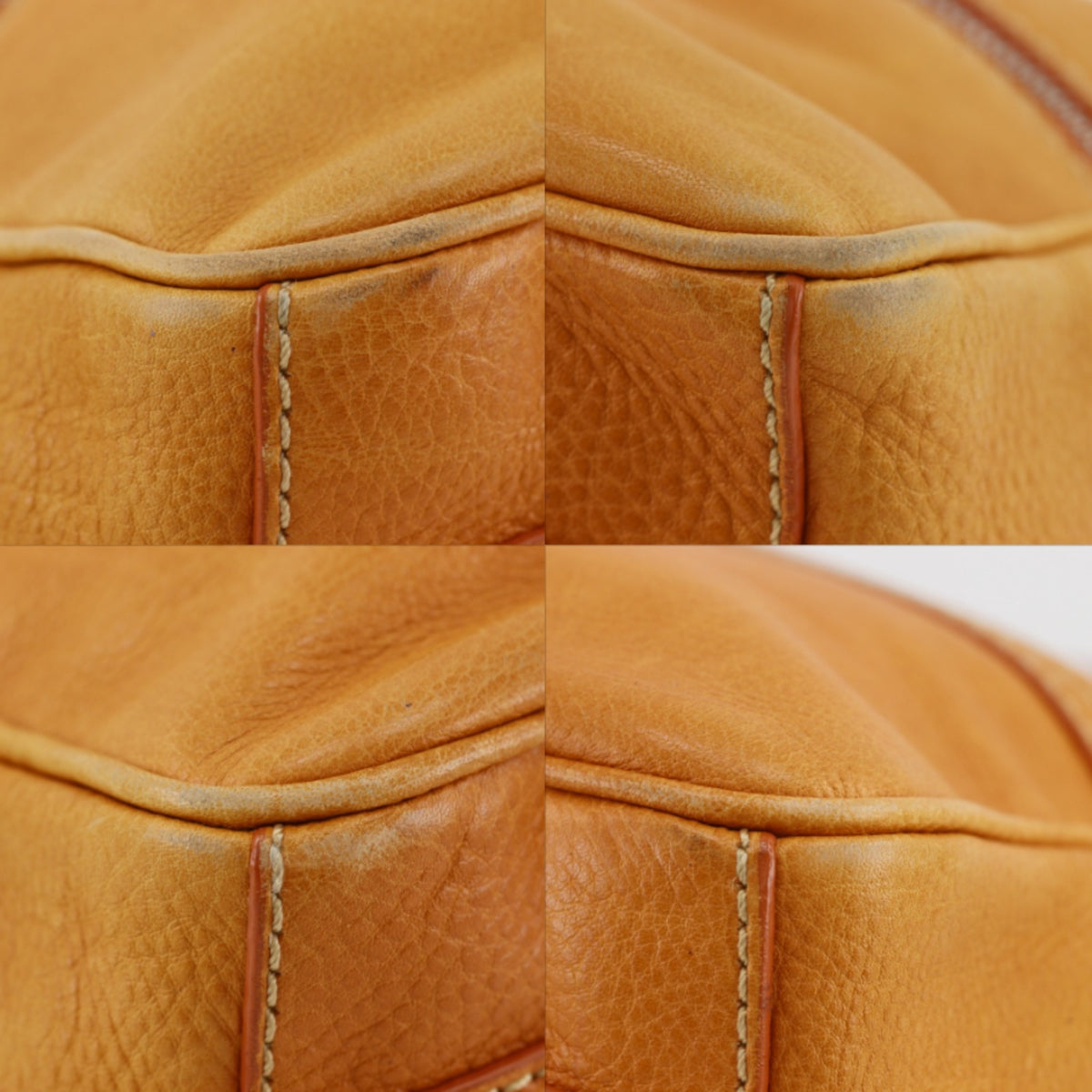 Tod's Orange Leather Shoulder Bag (Pre-Owned)