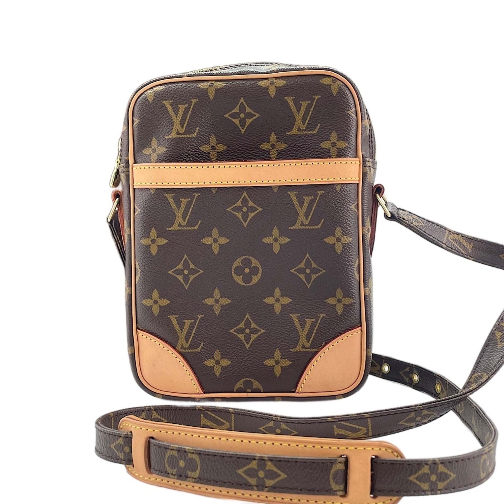 Louis Vuitton Monogram Brown Shoulder Bag (Pre-Owned)