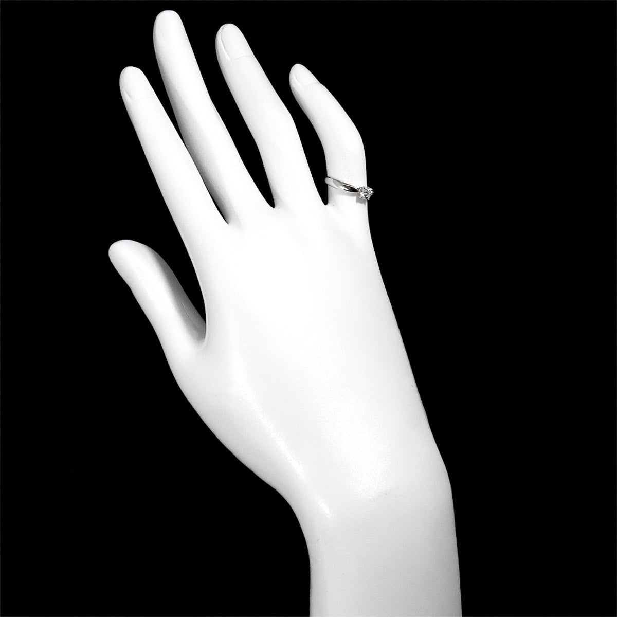 Tiffany Platinum 950 Band Ring (Pre-Owned)