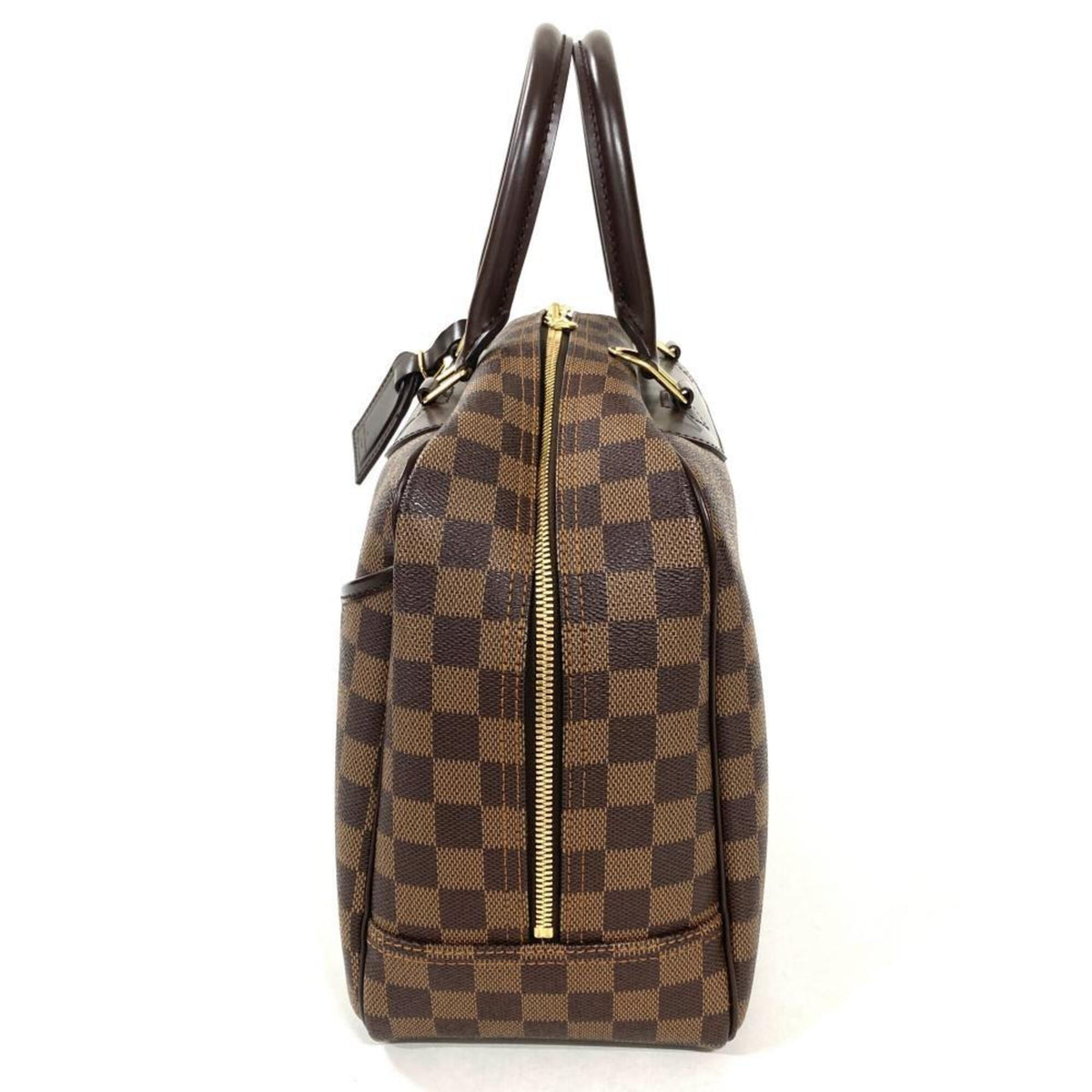 Louis Vuitton Brown Damier Canvas Handbag (Pre-Owned)