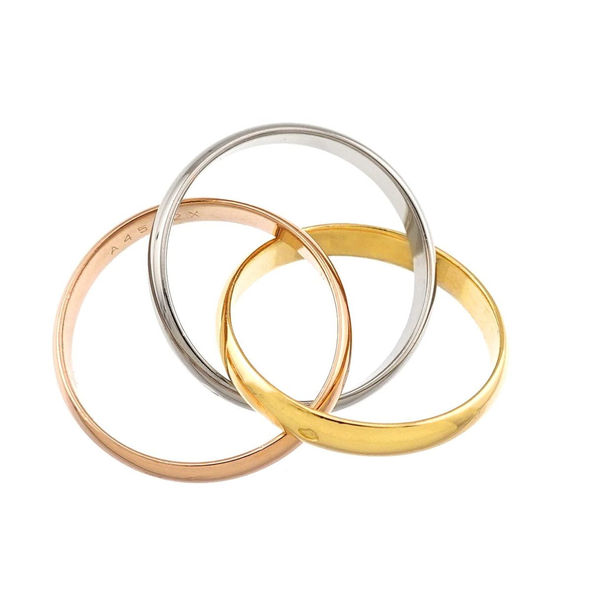 Cartier Yellow Gold (18K) Pink Gold (18K) White Gold (18K) Band Ring (Pre-Owned)