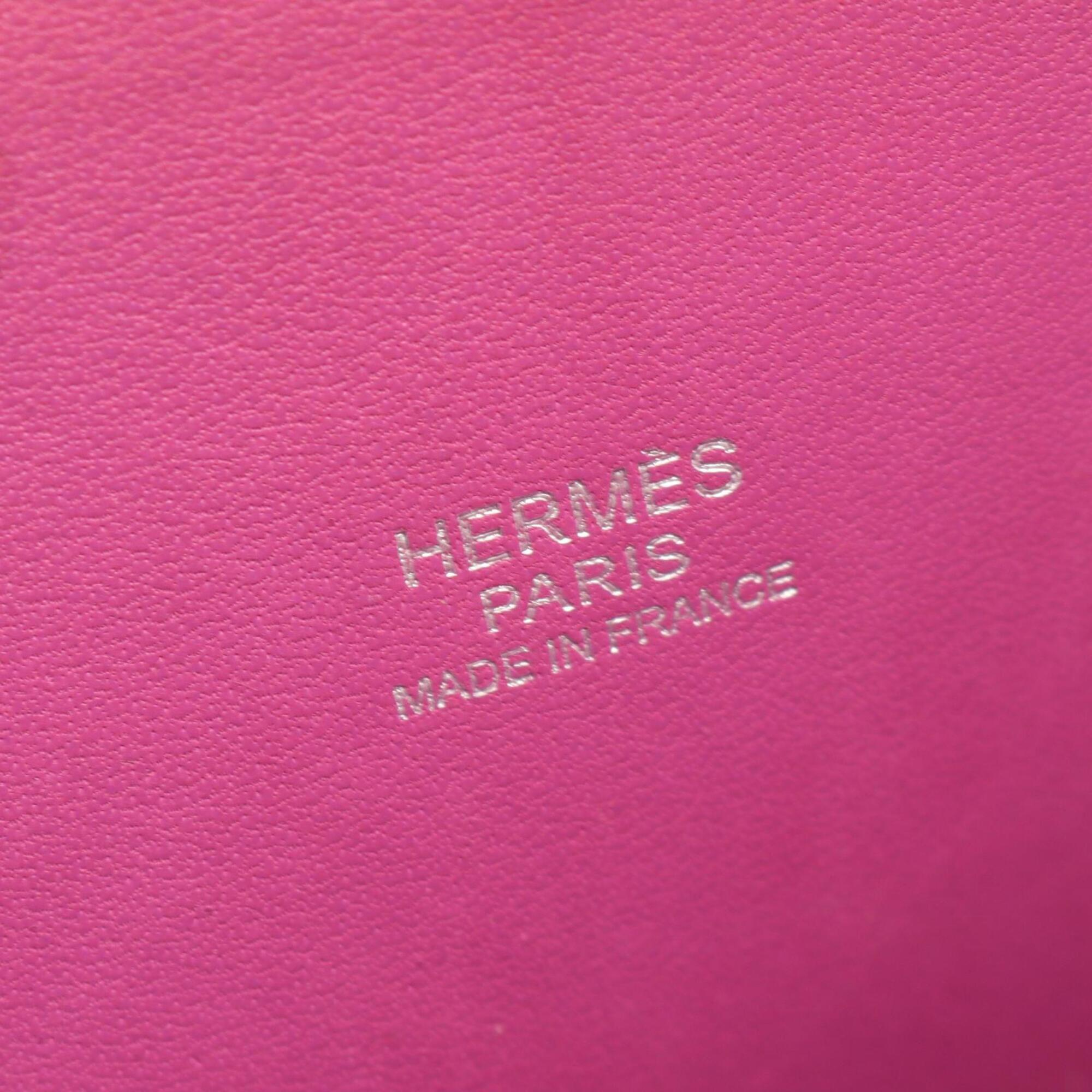 Hermes Cyclamen Purple Epsom Leather Handbag (Pre-Owned)
