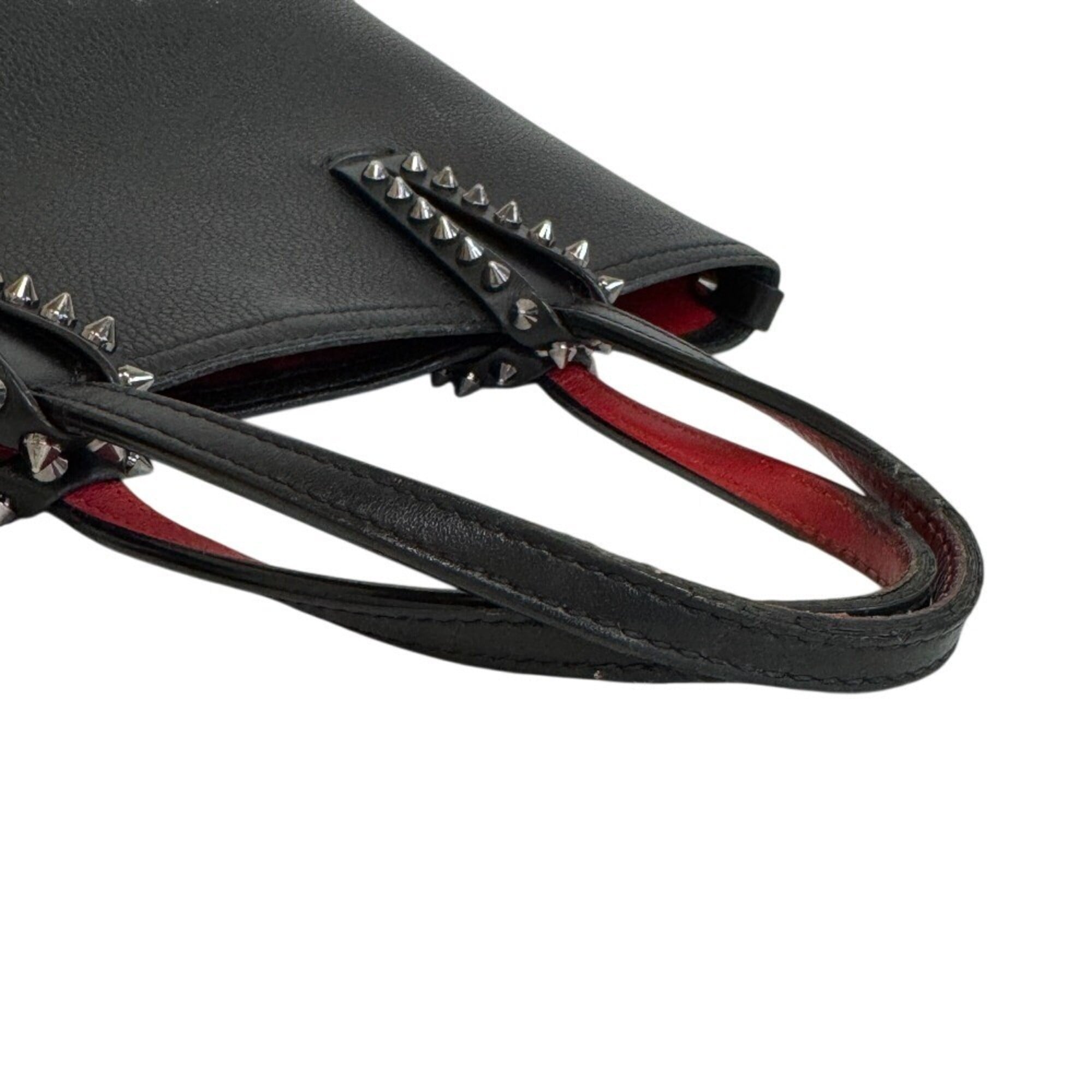 Christian Louboutin Black Leather Handbag (Pre-Owned)