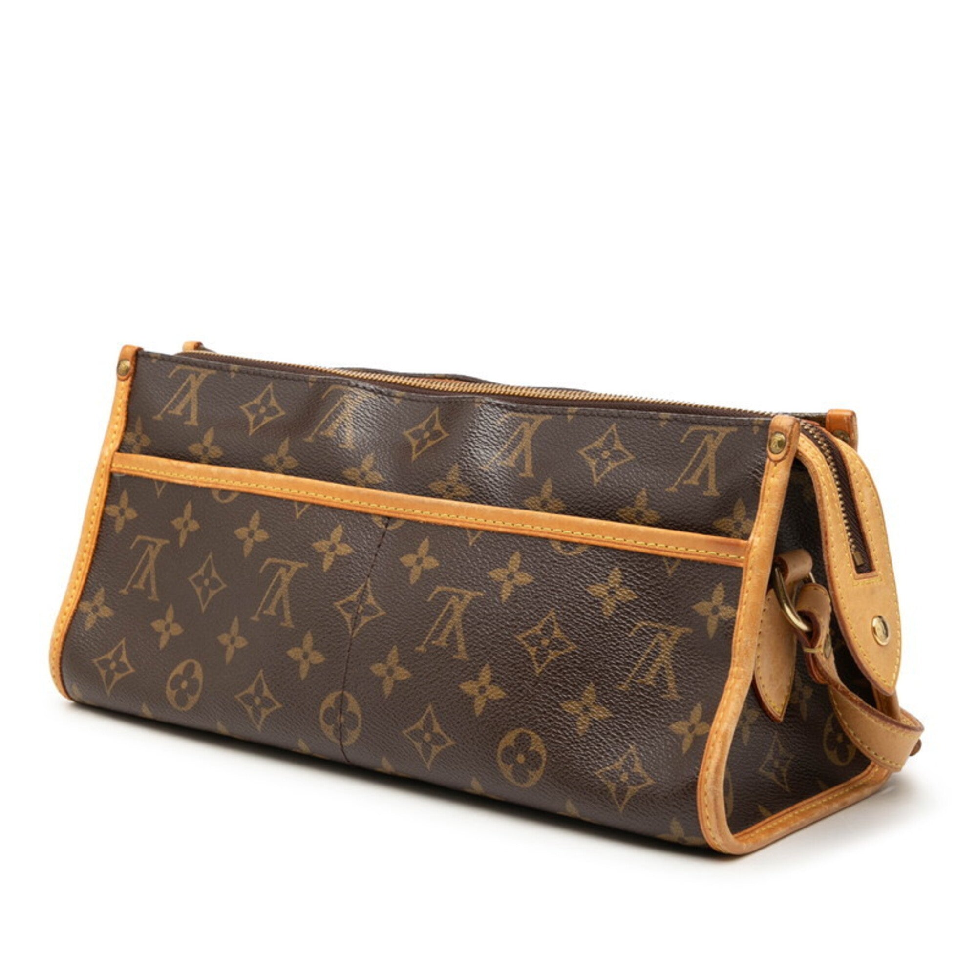 Louis Vuitton Monogram Brown Pvc Leather Shoulder Bag (Pre-Owned)