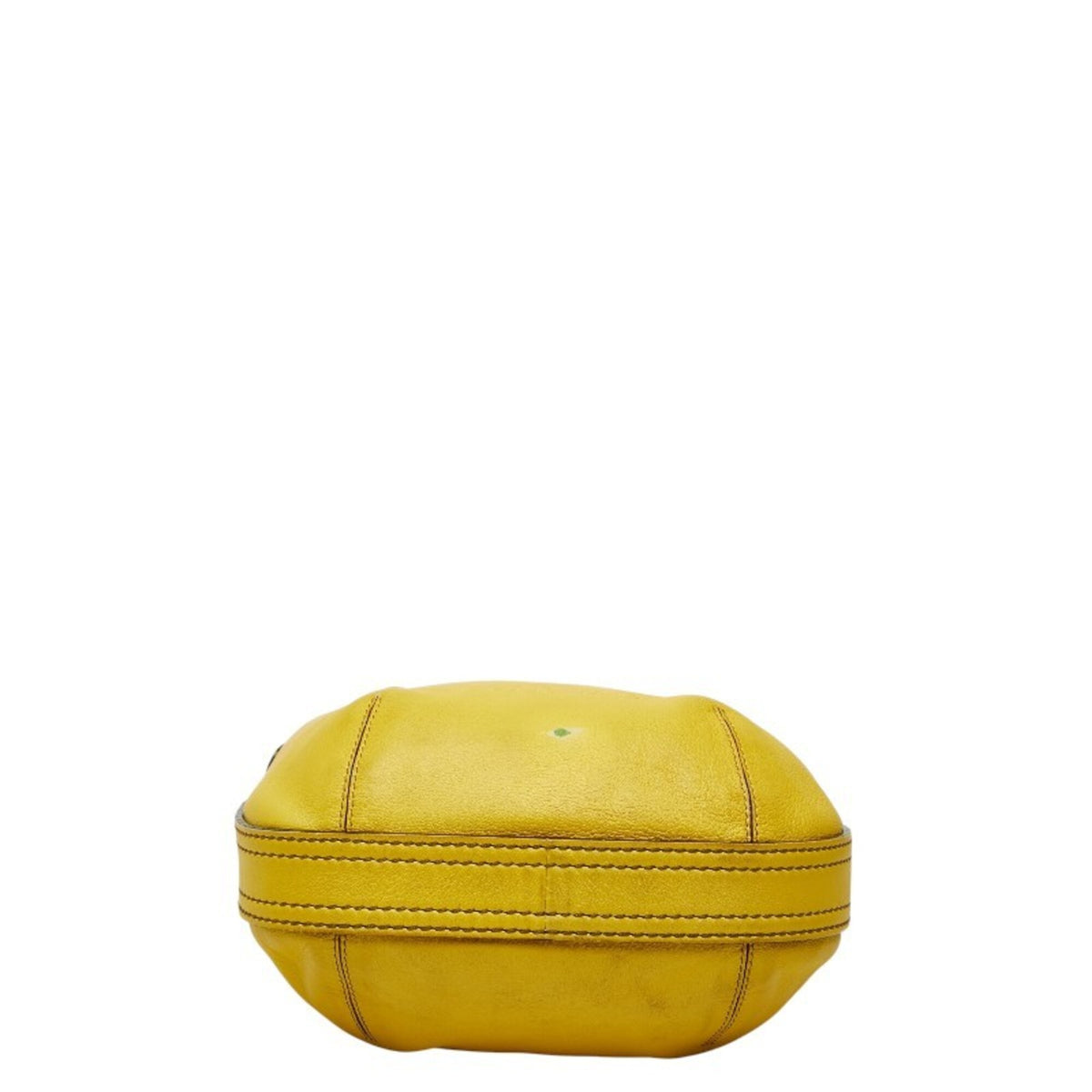 Loewe Yellow Leather Handbag Shoulder Bag (Pre-Owned)