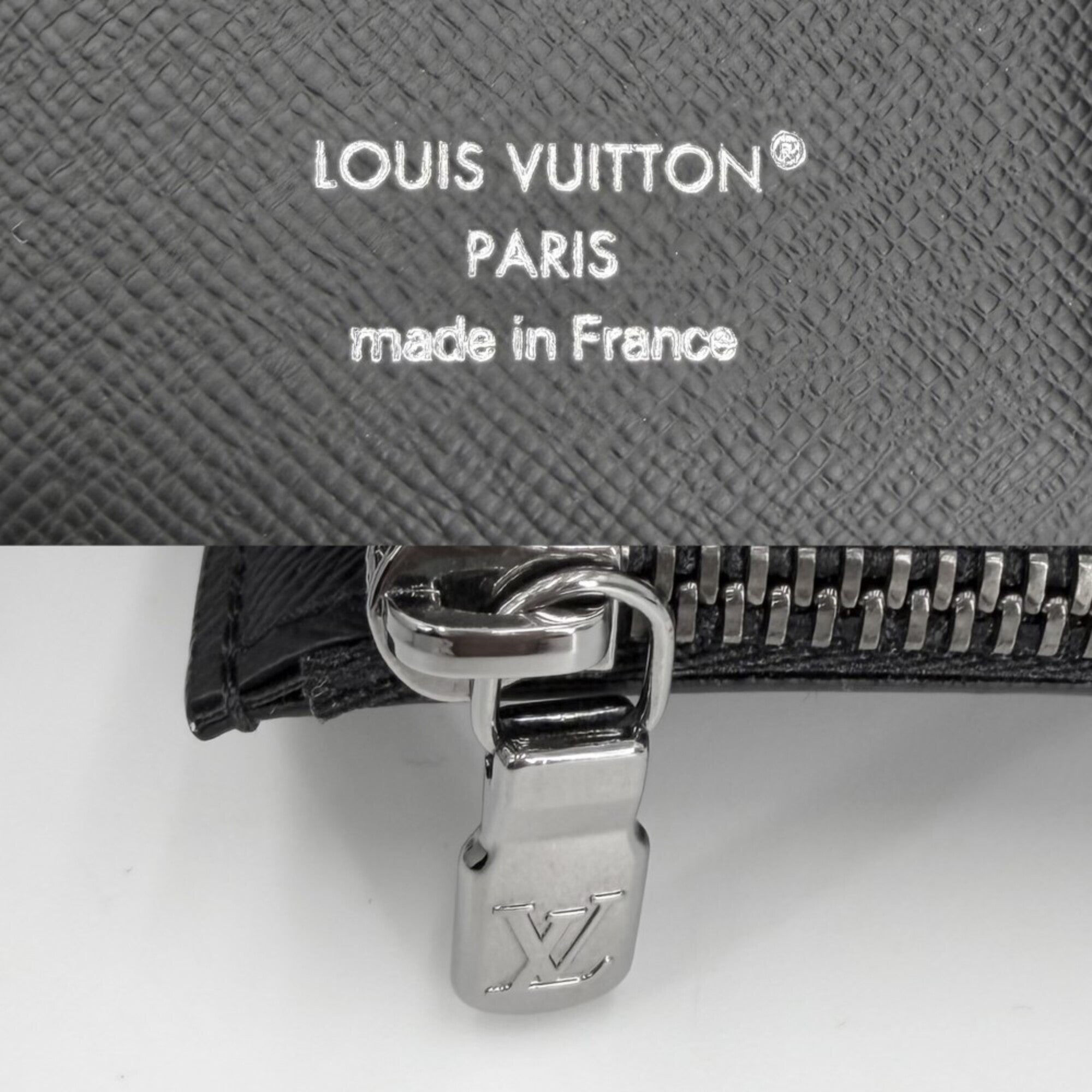 Louis Vuitton Black Monogram Eclipse Wallet (Tri-Fold) (Pre-Owned)