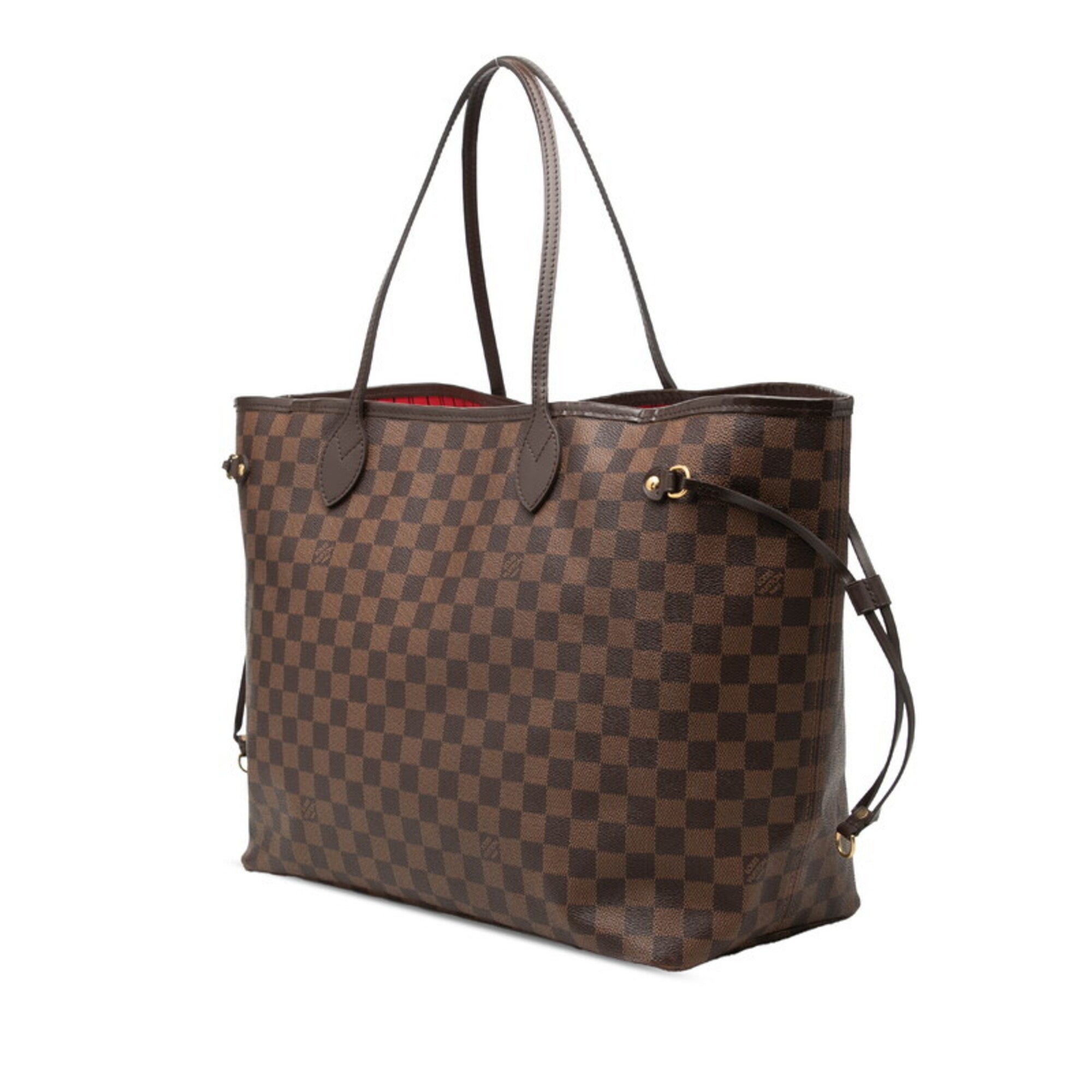 Louis Vuitton Brown Pvc Leather Tote Bag (Pre-Owned)