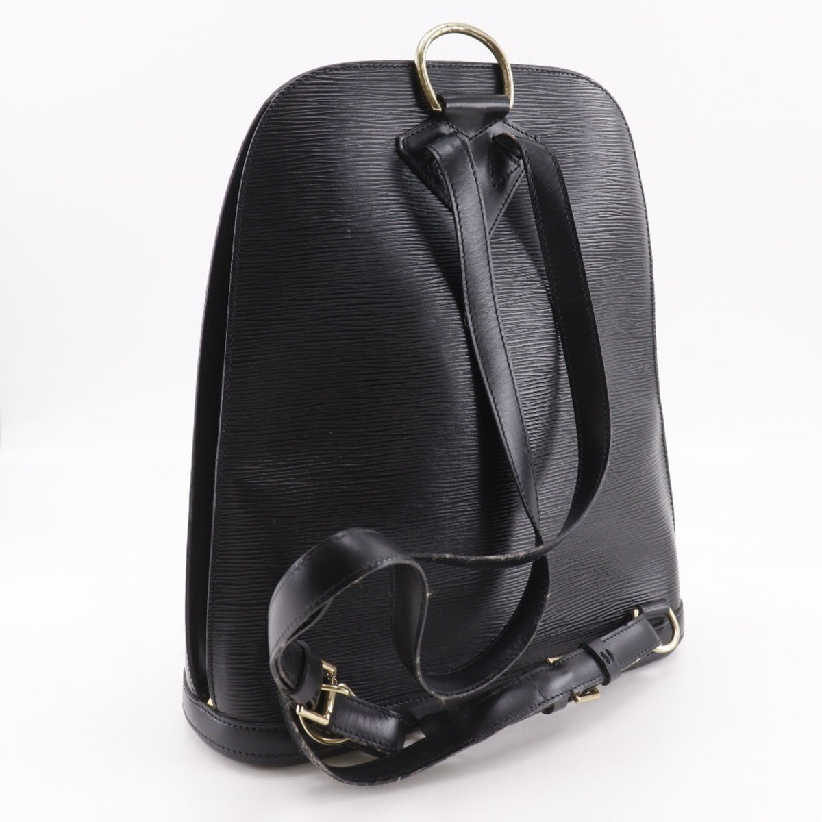 Louis Vuitton Epi Black Noir Epi Leather Backpack (Pre-Owned)
