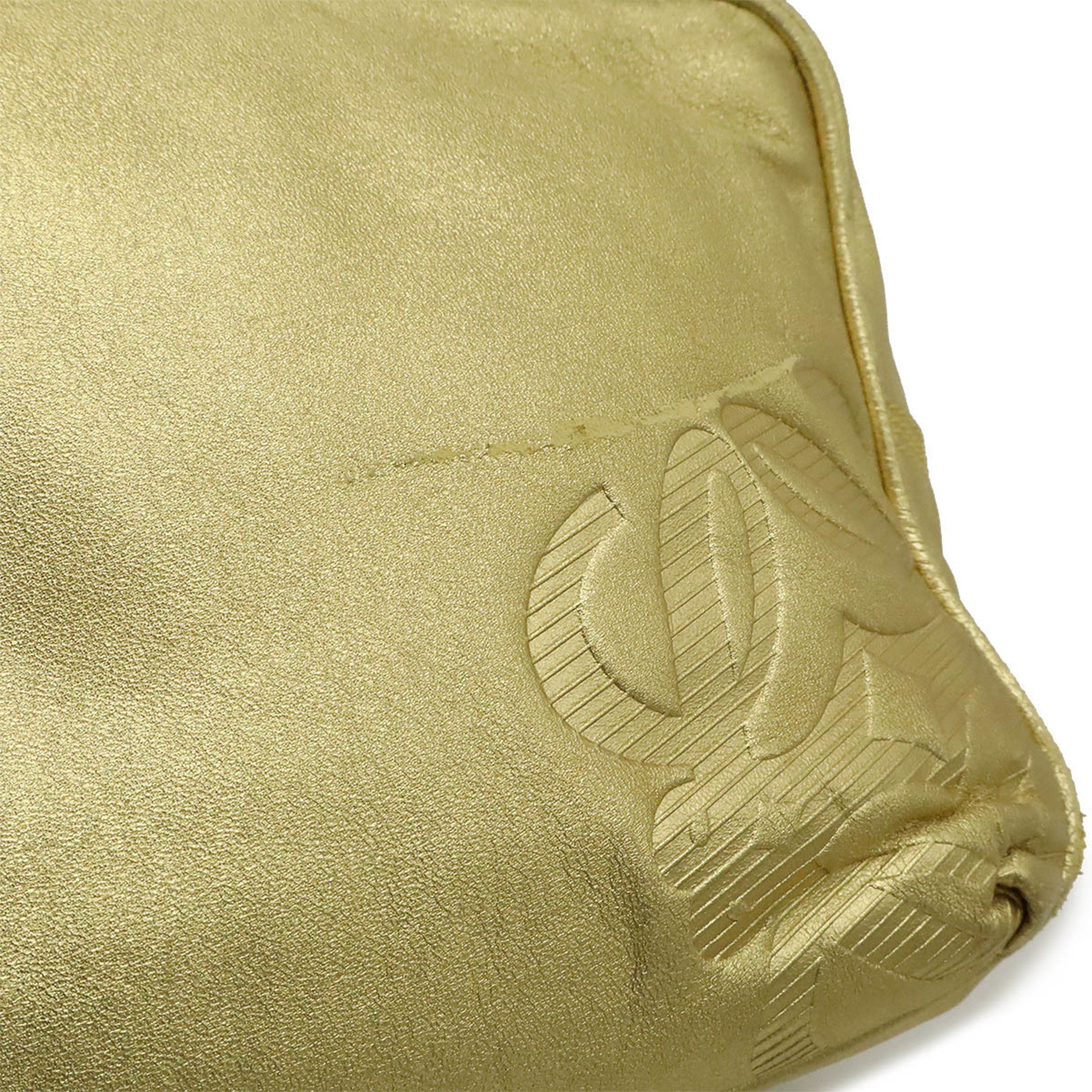 Loewe Metallic Gold Leather Handbag (Pre-Owned)