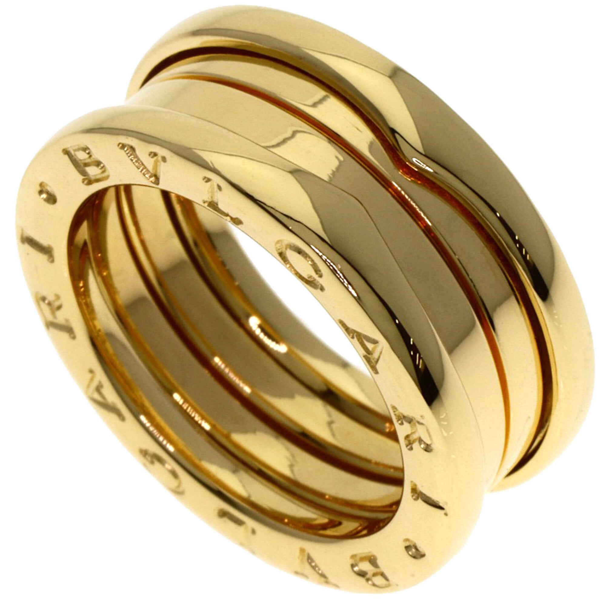 Bvlgari Yellow Gold Yellow Gold (18K) Band Ring (Pre-Owned)