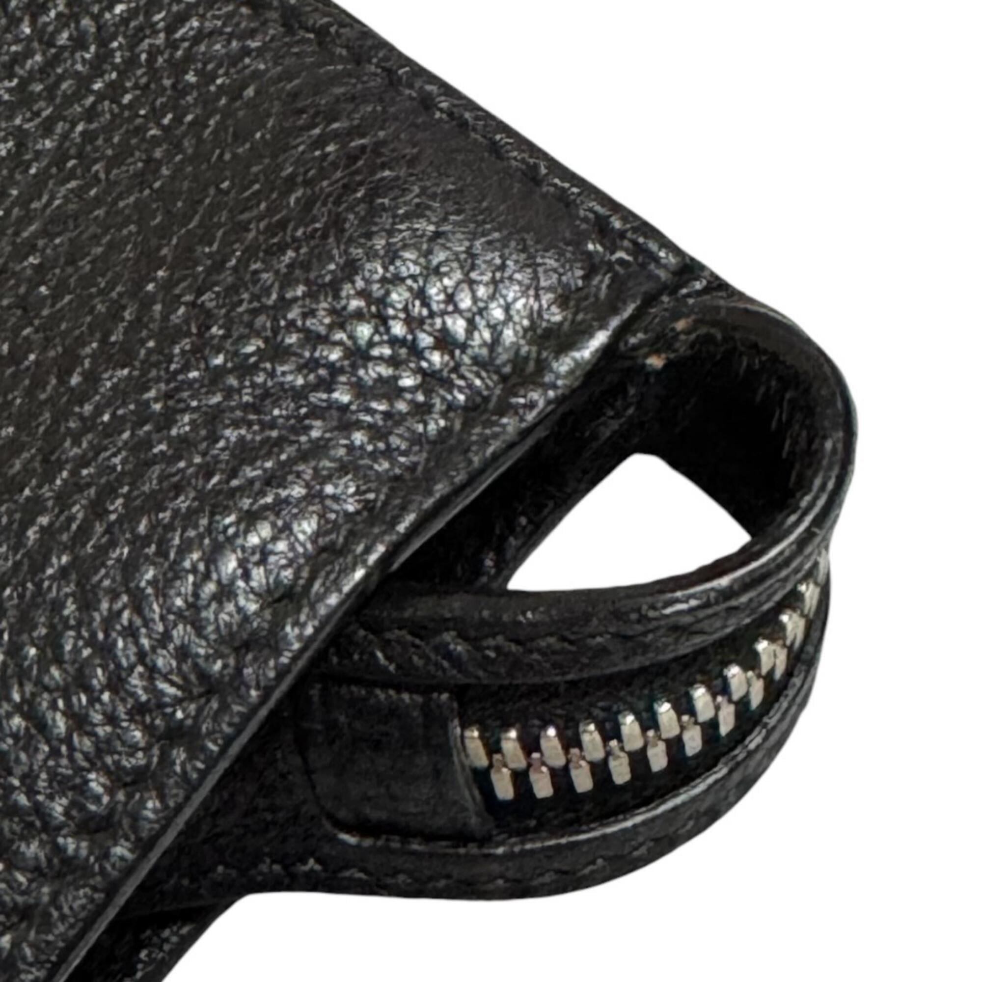Prada Black Leather Clutch Bag (Pre-Owned)