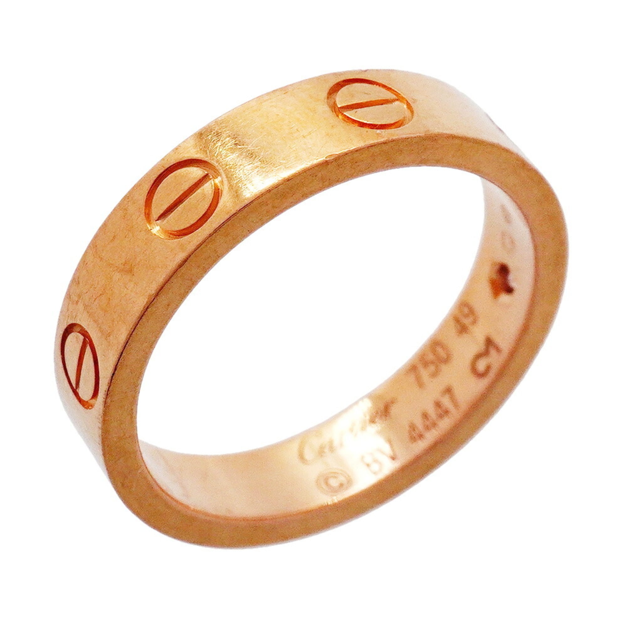 Cartier Pink Gold (18K) Band Ring (Pre-Owned)
