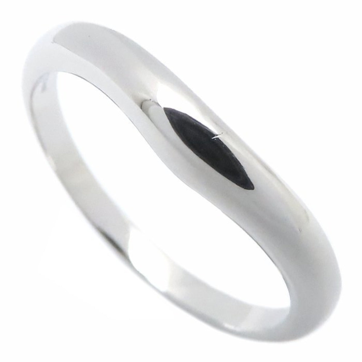 Bvlgari Platinum Platinum 950 Band Ring (Pre-Owned)
