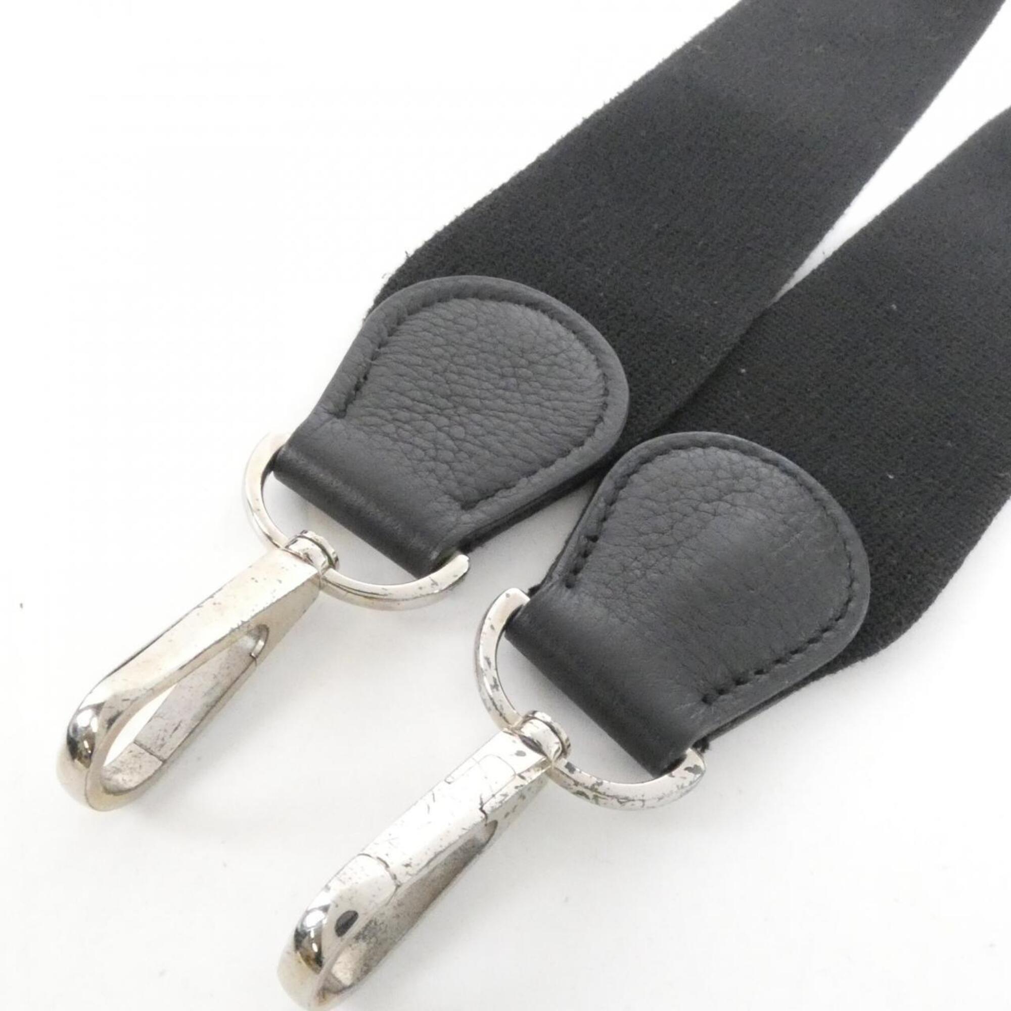 Hermes Black Taurillon Clemence Leather Shoulder Bag (Pre-Owned)