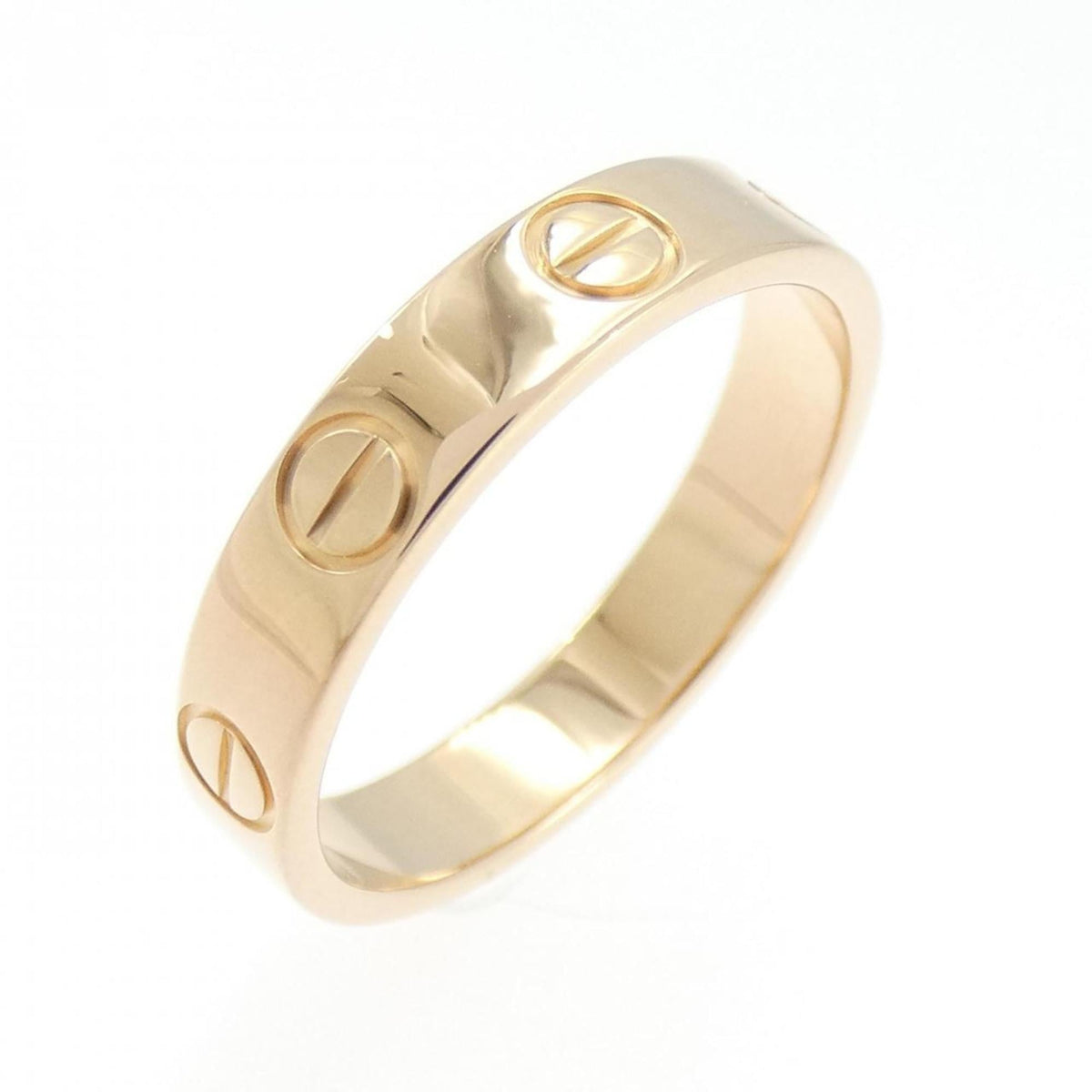Cartier Pink Gold Band Ring (Pre-Owned)