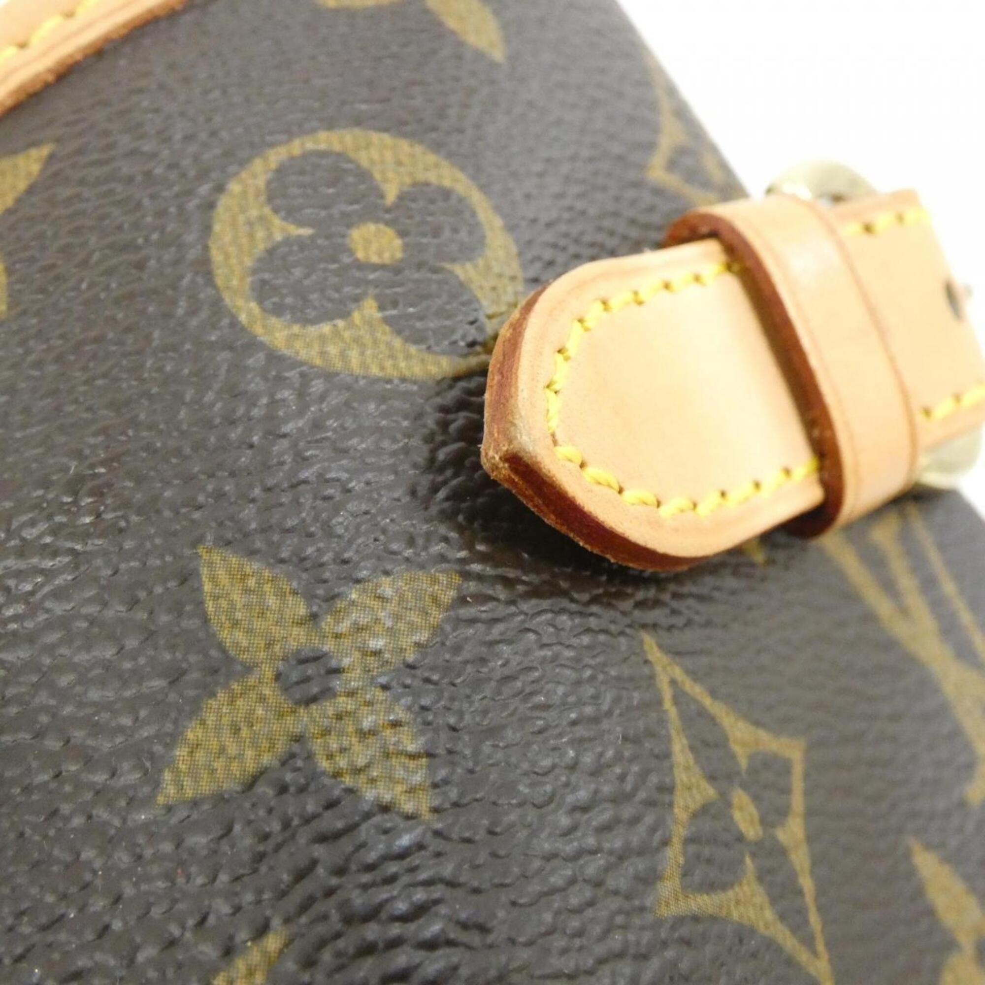 Louis Vuitton Marron Coated Canvas Handbag (Pre-Owned)