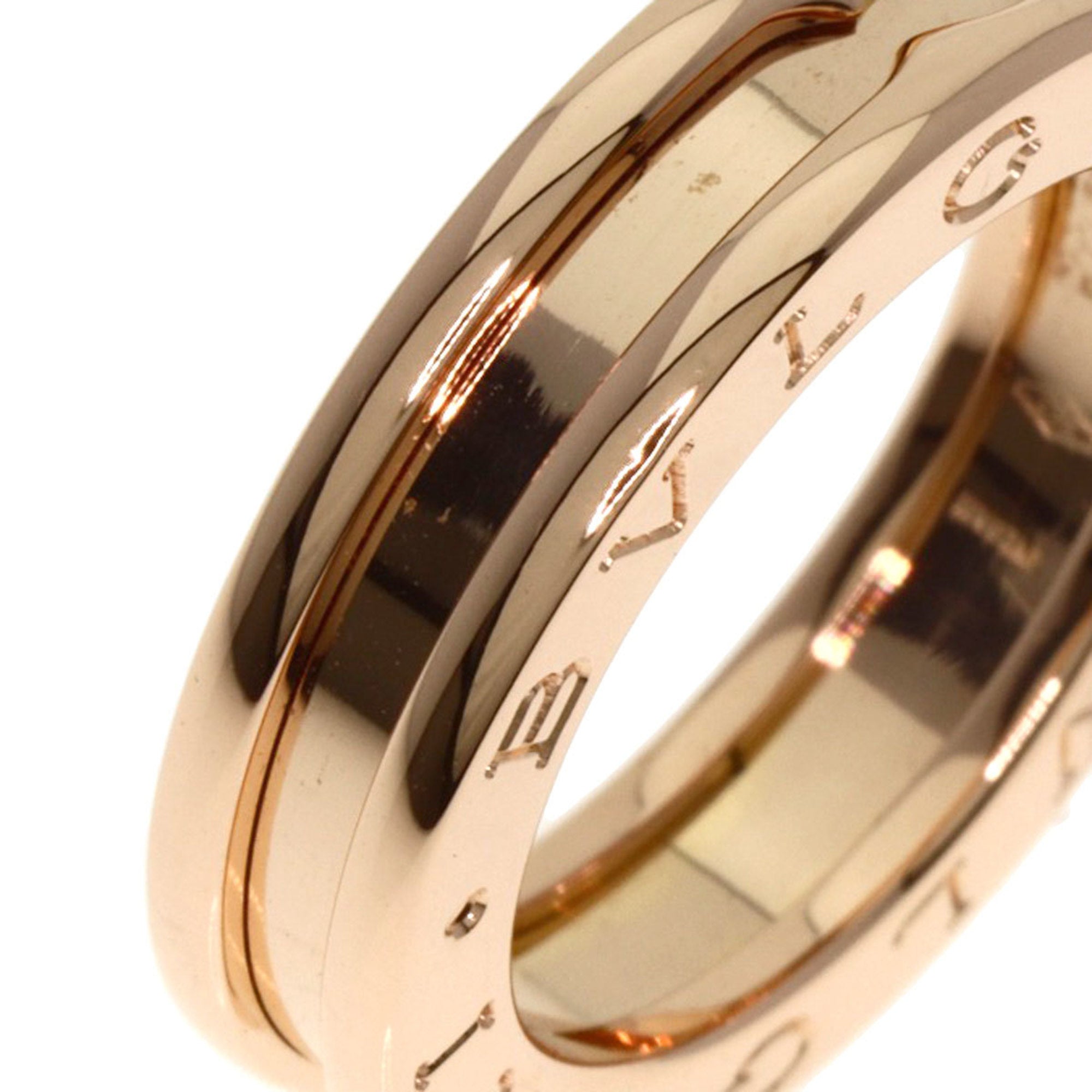 Bvlgari B.Zero1 Pink Gold Pink Gold (18K) Band Ring (Pre-Owned)