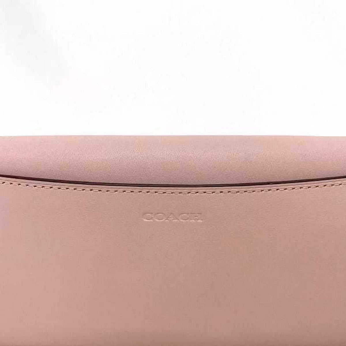 Coach Black Pink Leather Long Wallet (Bi-Fold) (Pre-Owned)