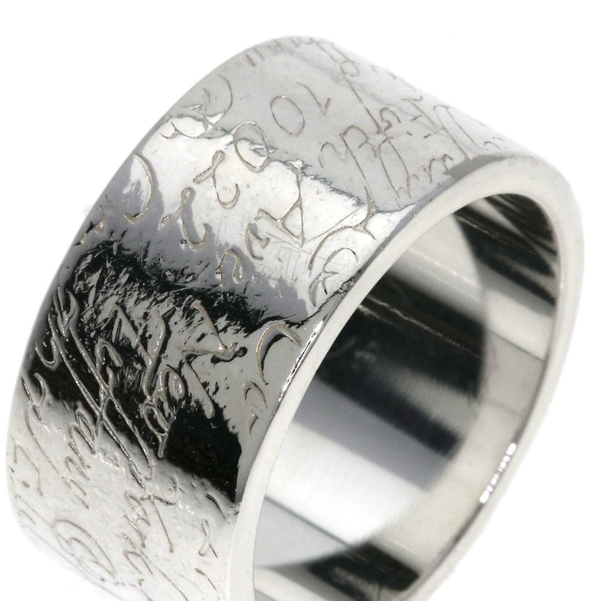 Tiffany Silver Silver Band Ring (Pre-Owned)