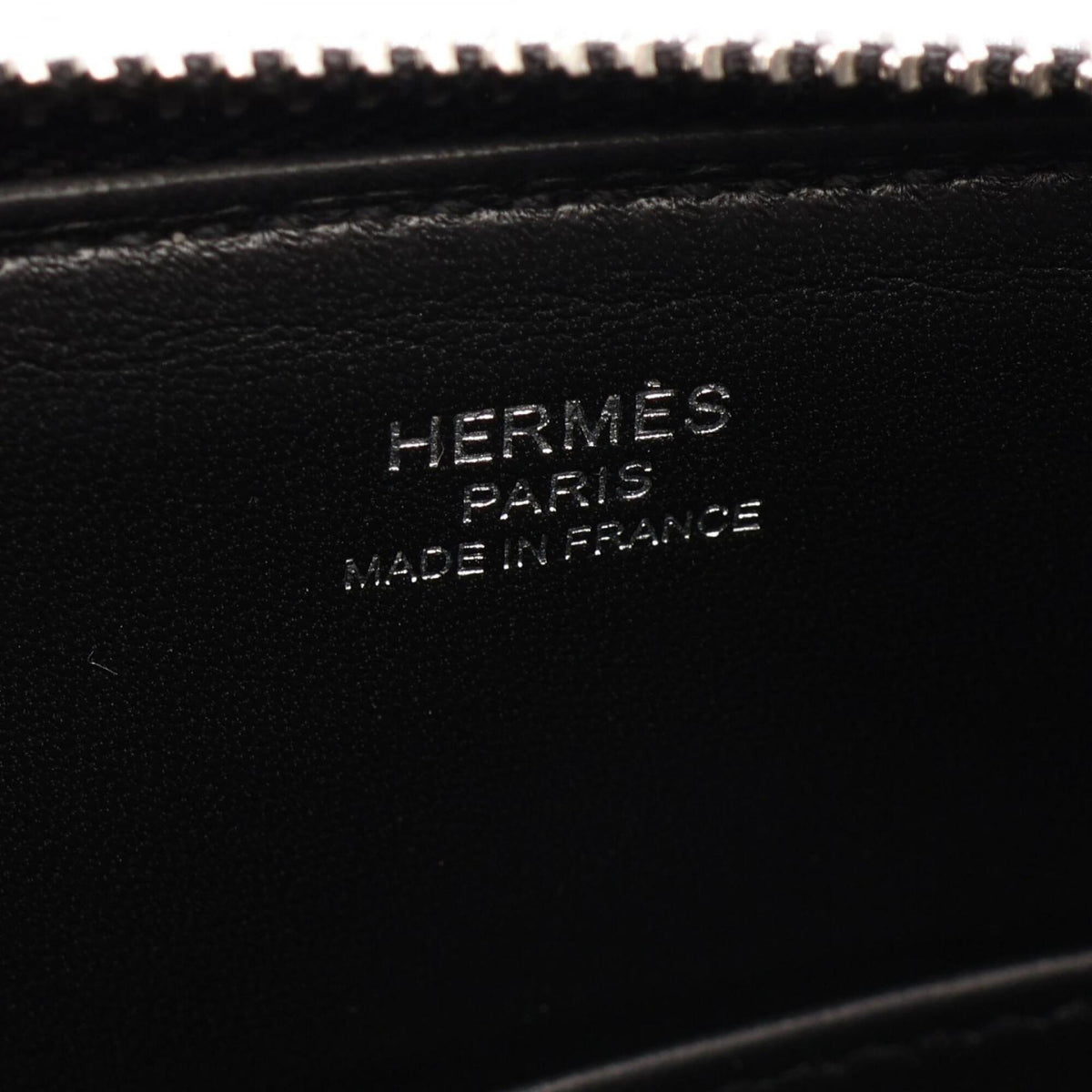 Hermes Black Tadelakt Leather Handbag (Pre-Owned)