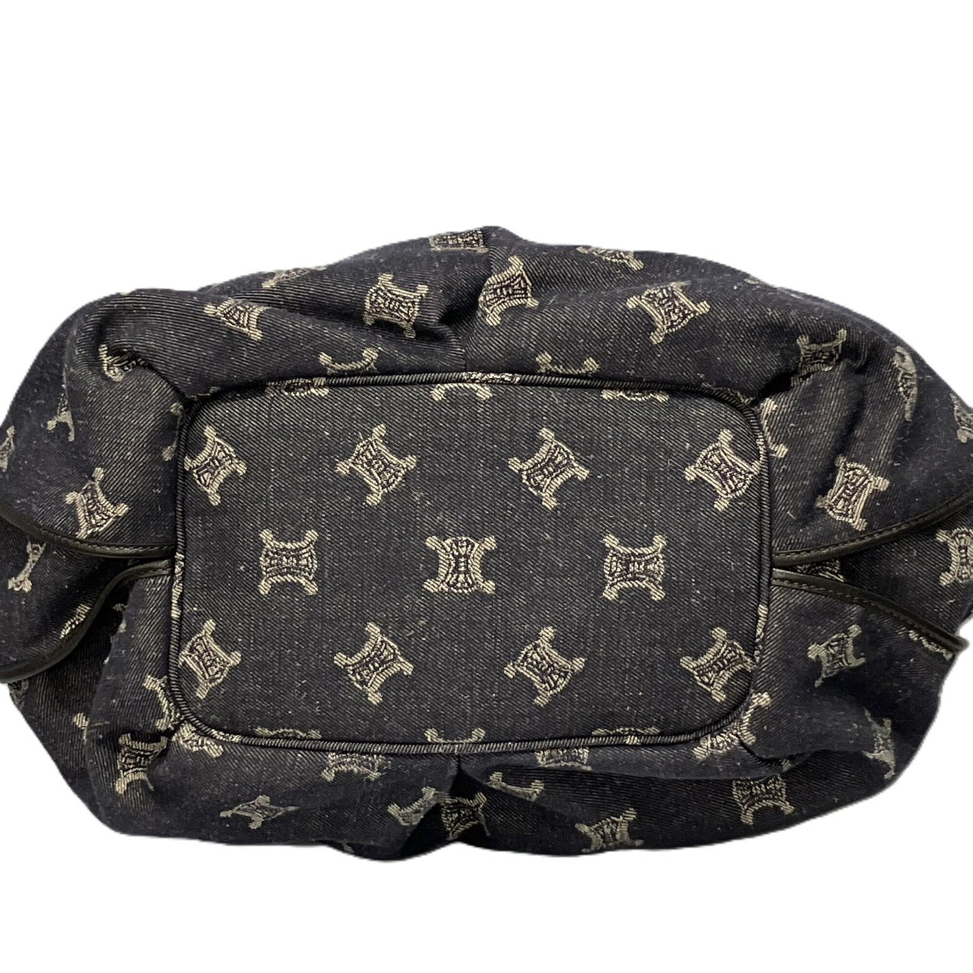 Celine Bittersweet Navy Denim Shoulder Bag (Pre-Owned)
