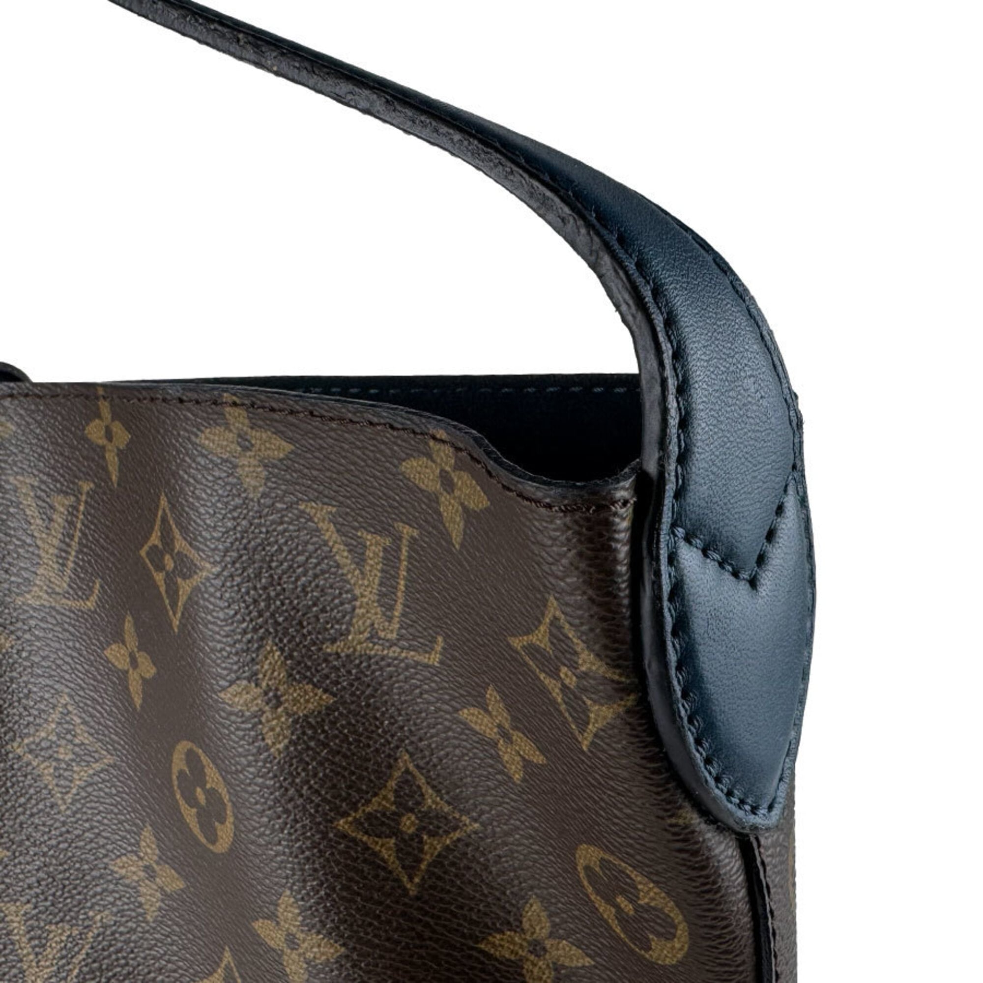 Louis Vuitton Brown Green Monogram Monogram Handbag (Pre-Owned)