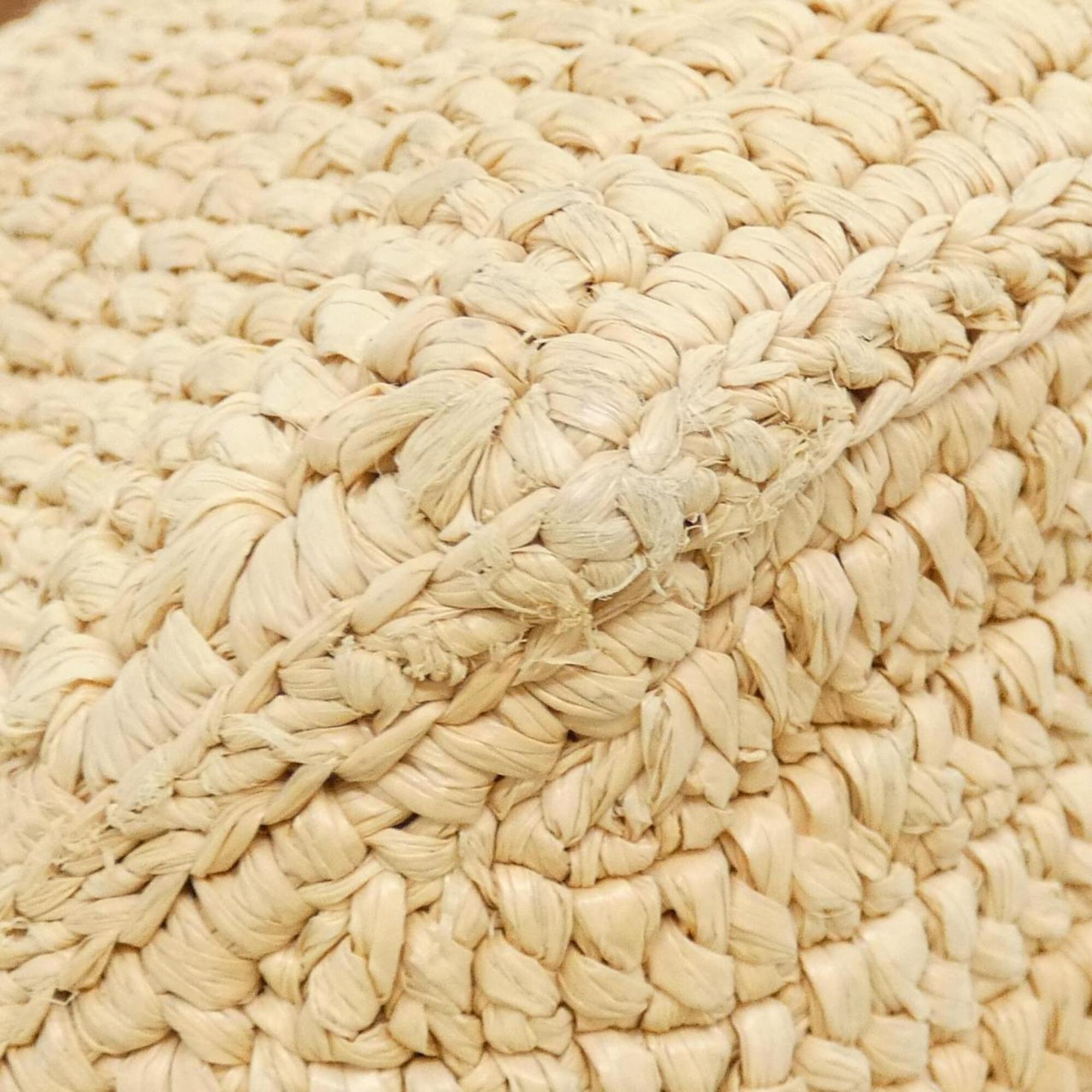 Loewe Beige Raffia Handbag (Pre-Owned)