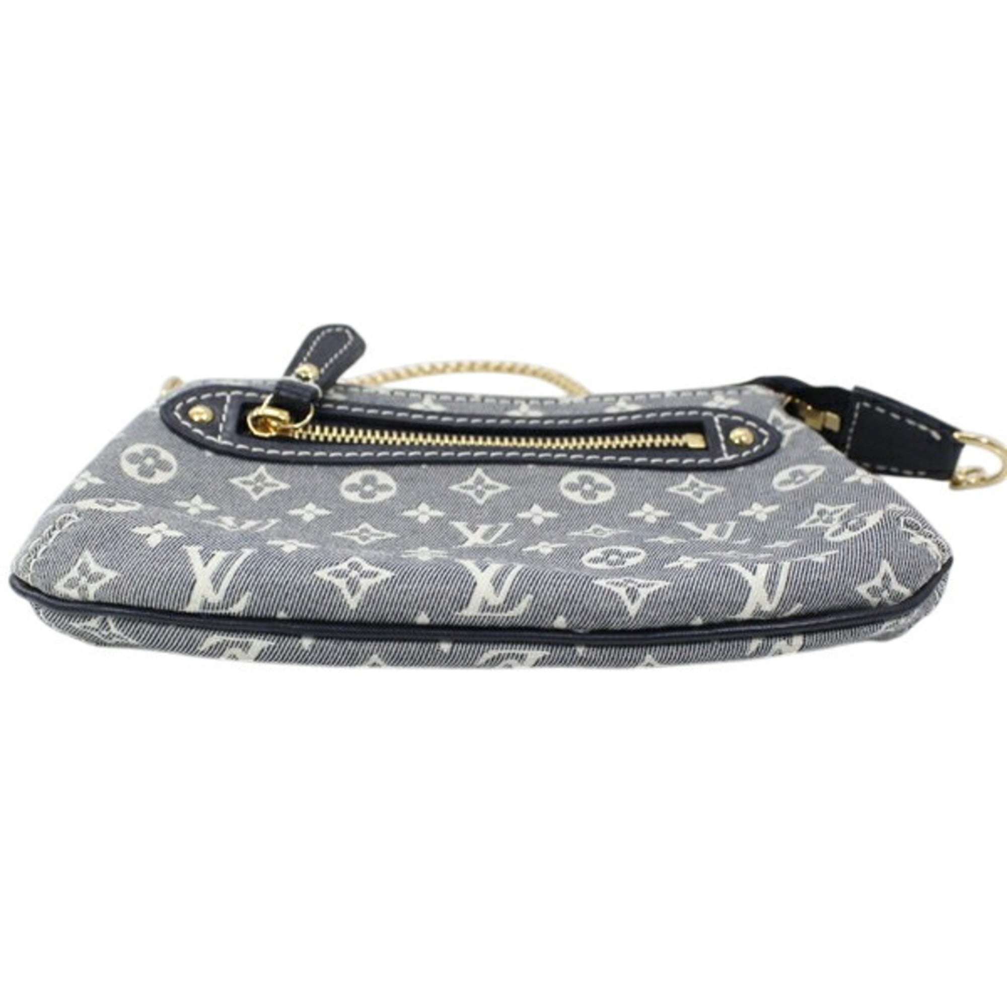 Louis Vuitton Ancre Monogram Navy Canvas Monogram Idylle Handbag Pochette Pouch (Pre-Owned)