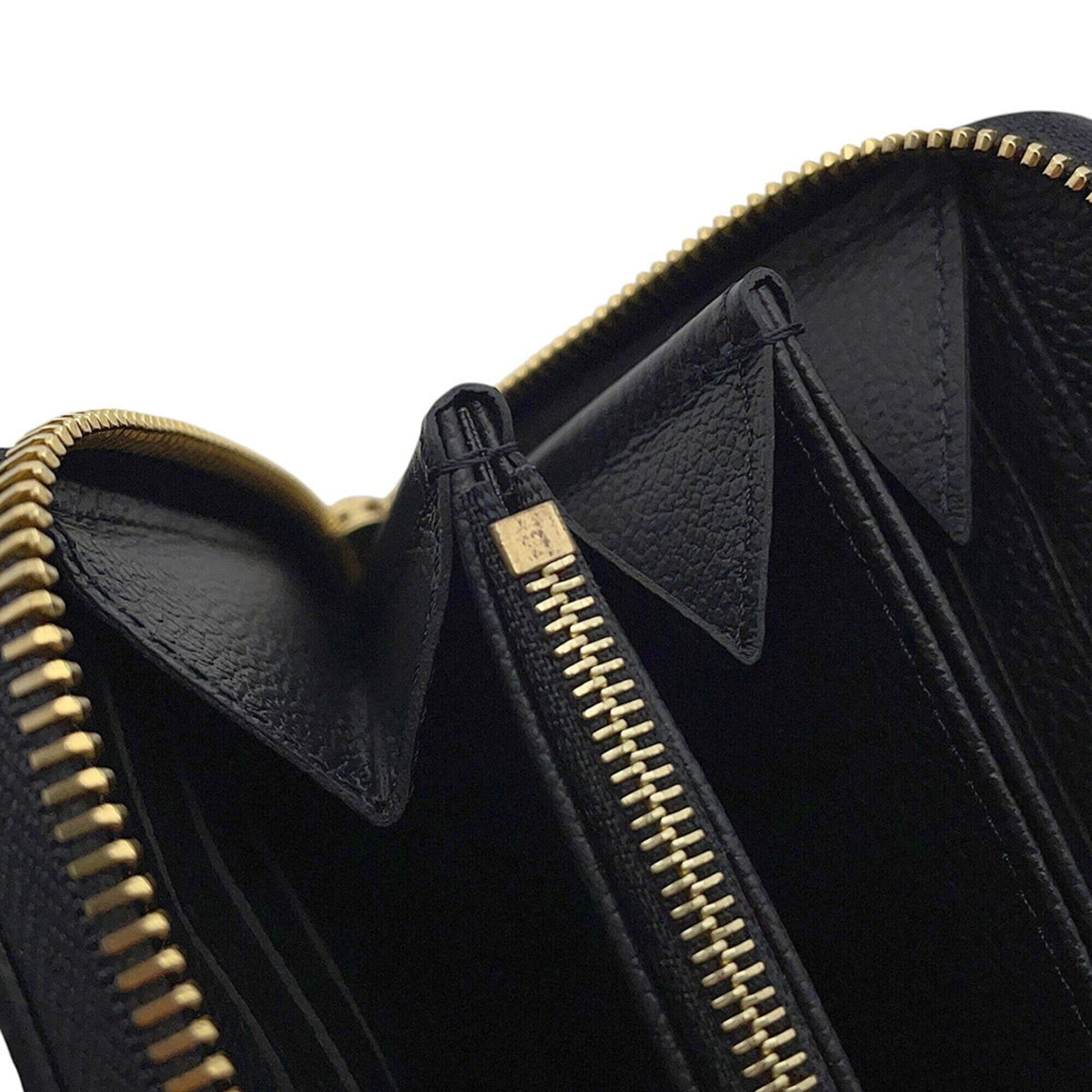 Louis Vuitton Monogram Empreinte Black Noir Monogram Empreinte Long Wallet (Bi-Fold) (Pre-Owned)