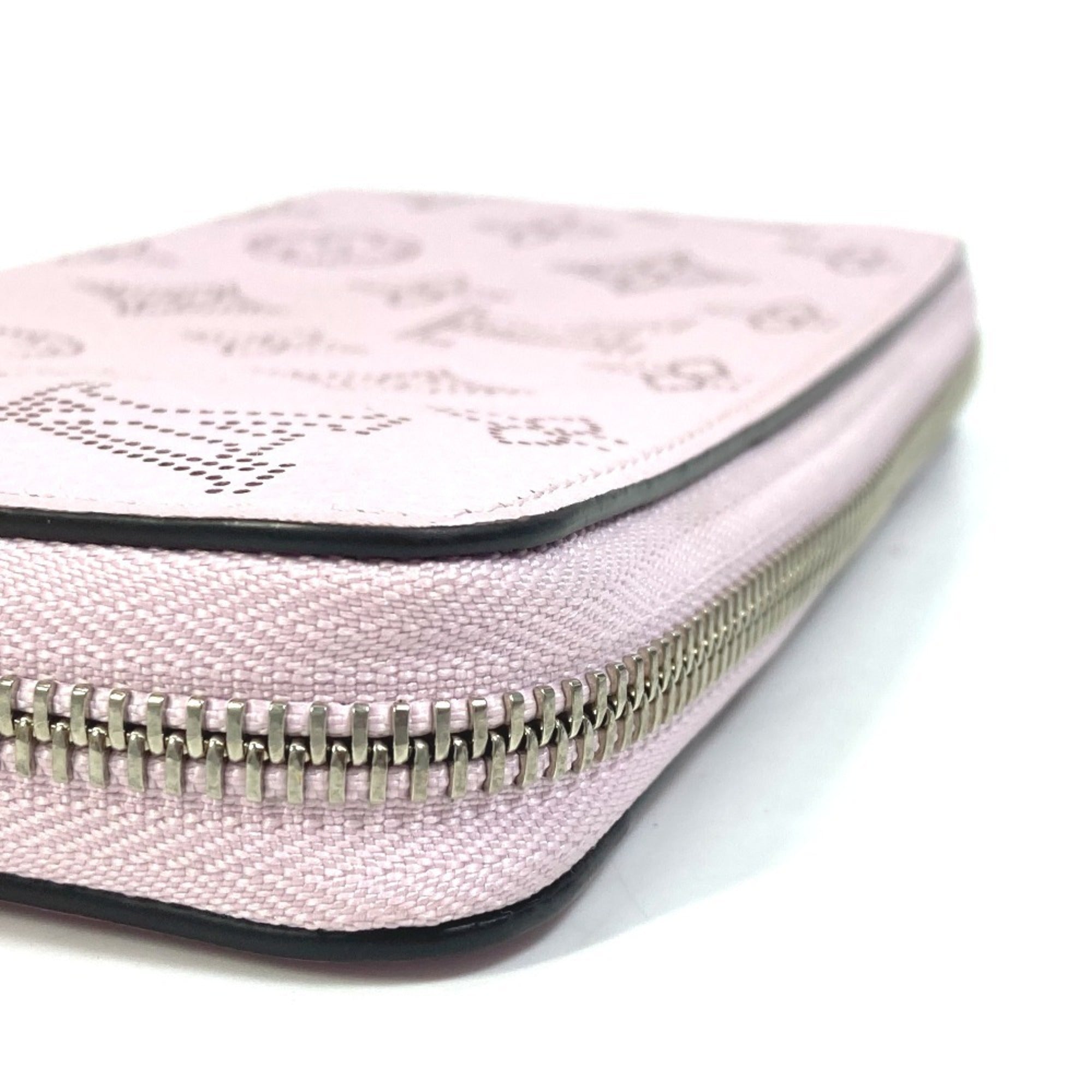 Louis Vuitton Mahina Purple Mahina Leather Long Wallet (Bi-Fold) (Pre-Owned)