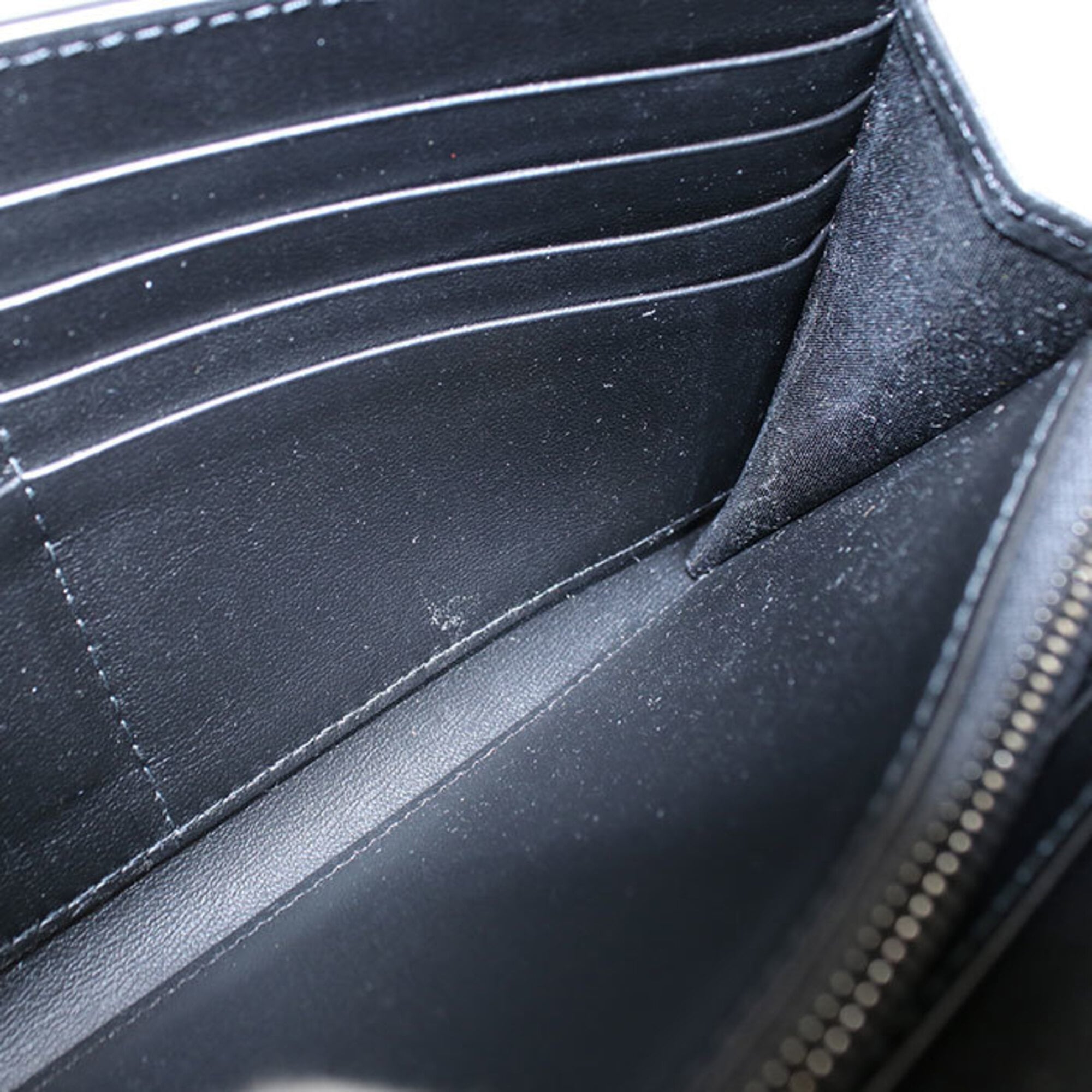Christian Dior Black Long Wallet (Bi-Fold) (Pre-Owned)