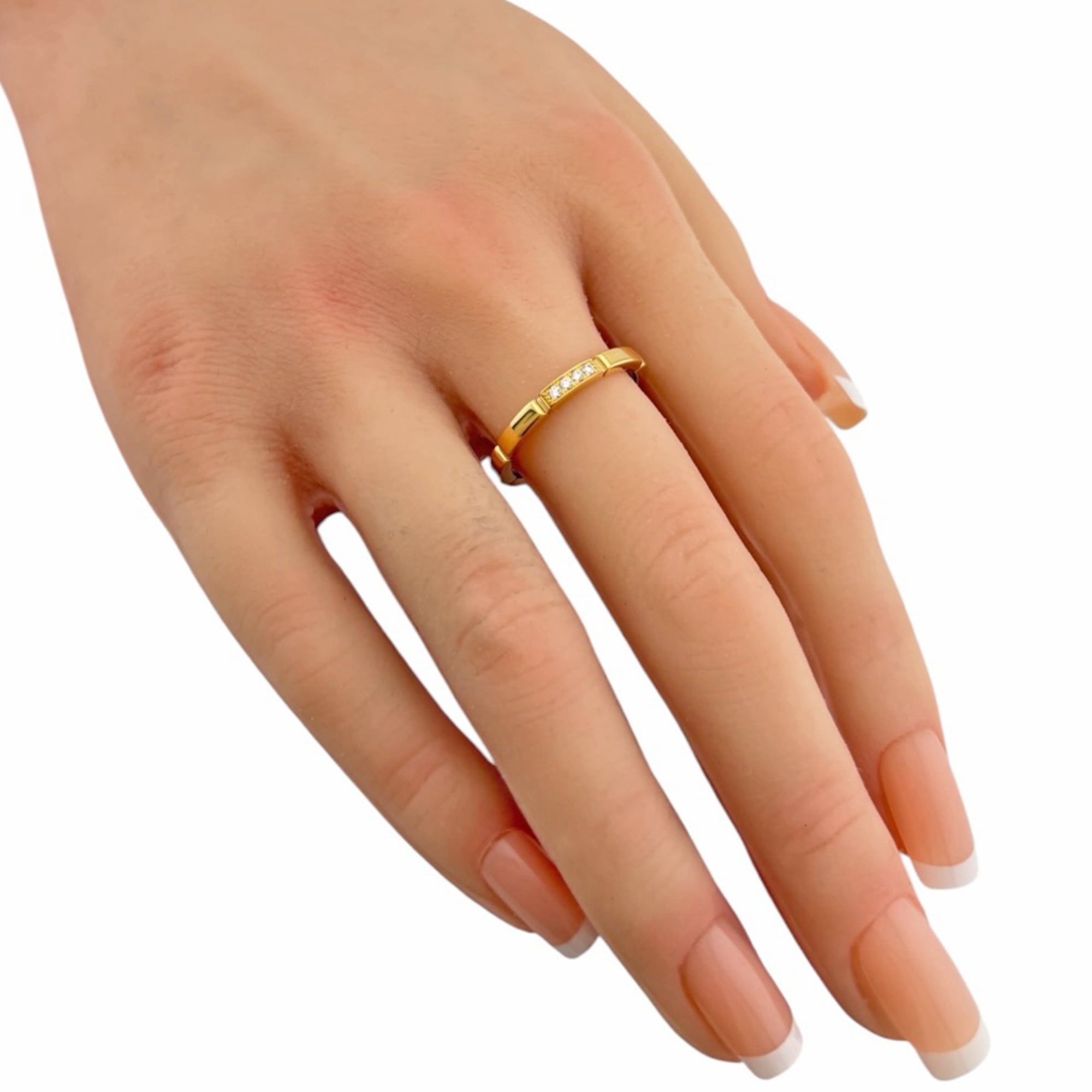 Cartier Gold Yellow Gold (18K) Band Ring (Pre-Owned)