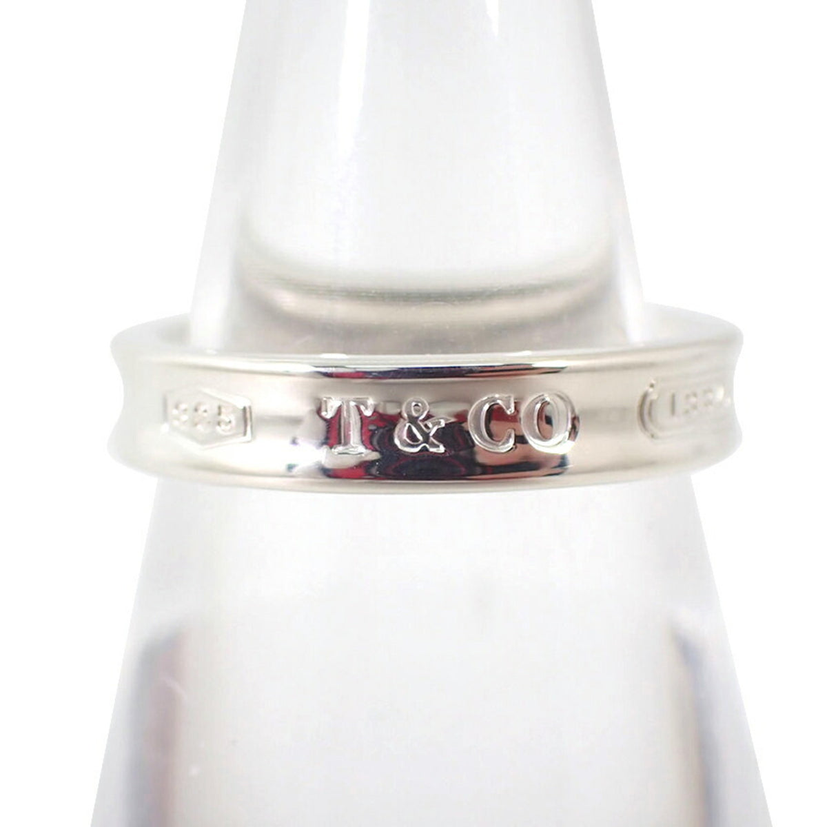 Tiffany Sterling Silver 925 Band Ring (Pre-Owned)