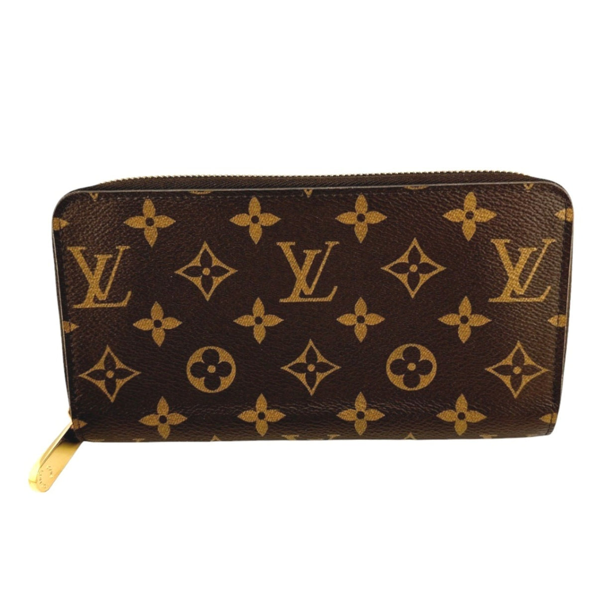 Louis Vuitton Monogram Brown Monogram Long Wallet (Bi-Fold) (Pre-Owned)
