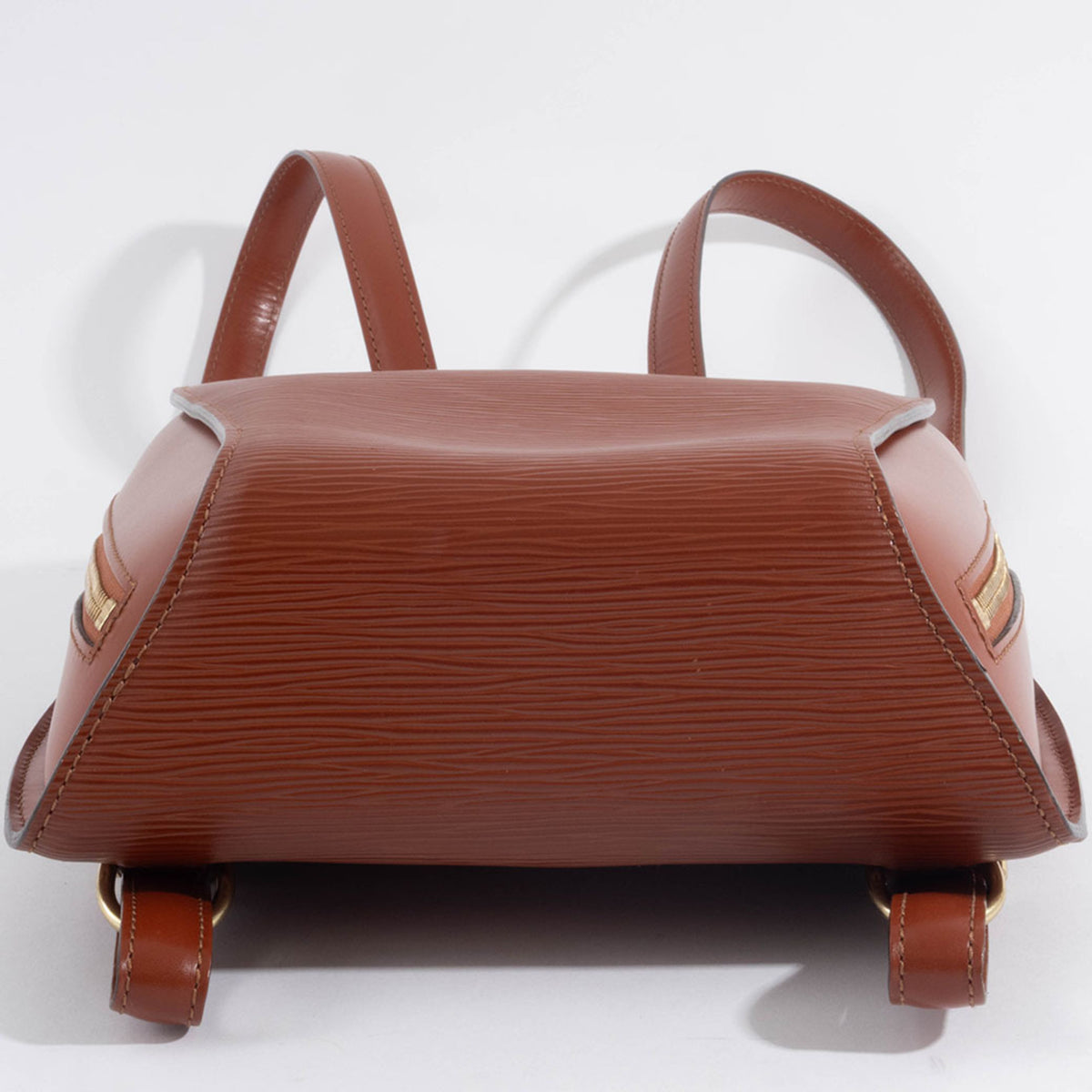 Louis Vuitton Epi Kenyan Brown Epi Leather Backpack (Pre-Owned)