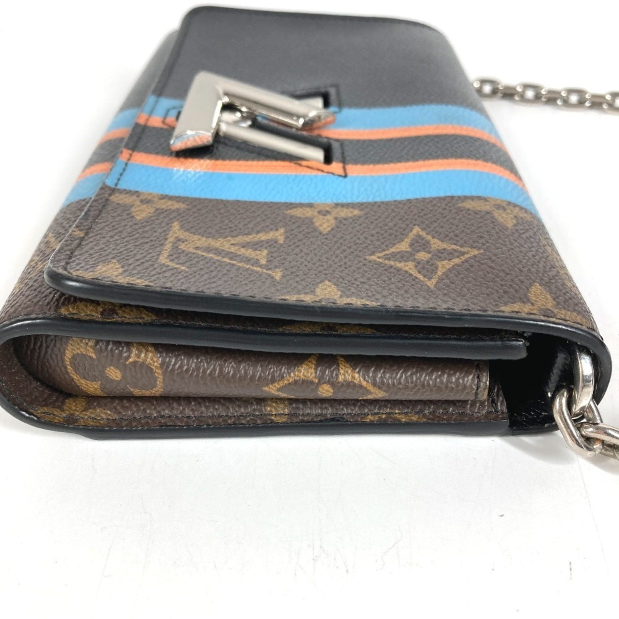 Louis Vuitton Monogram Brown Monogram Chain/Shoulder Wallet (Pre-Owned)