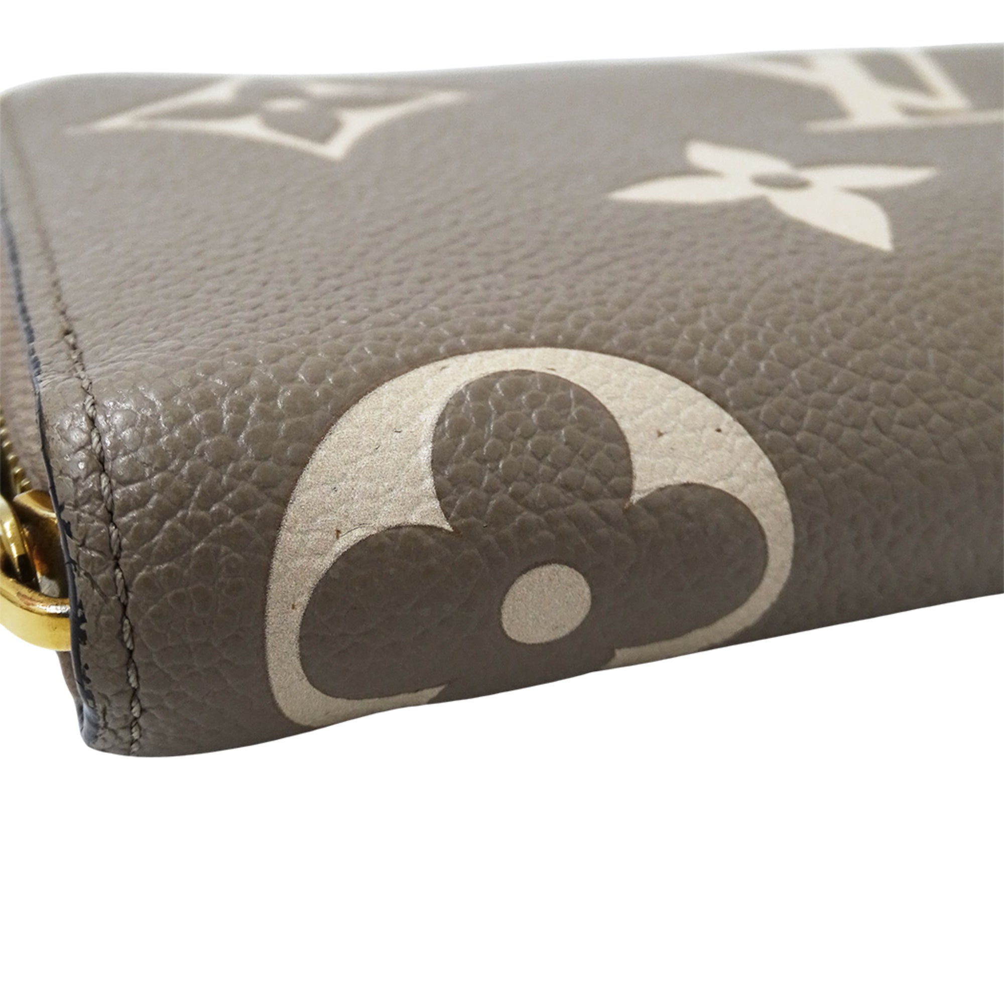 Louis Vuitton Monogram Empreinte Tourterelle Monogram Empreinte Long Wallet (Bi-Fold) (Pre-Owned)