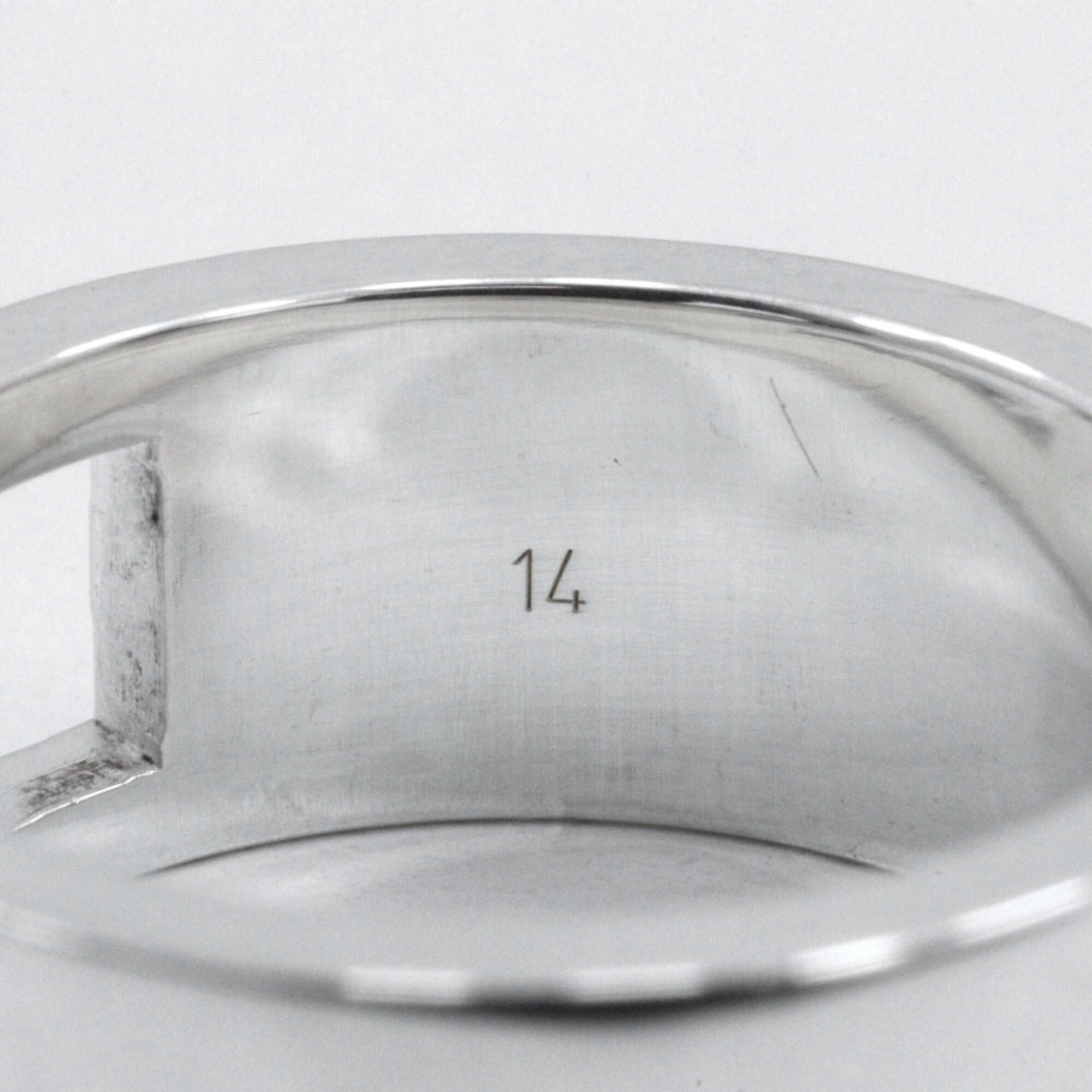 Gucci Silver 925 Band Ring (Pre-Owned)