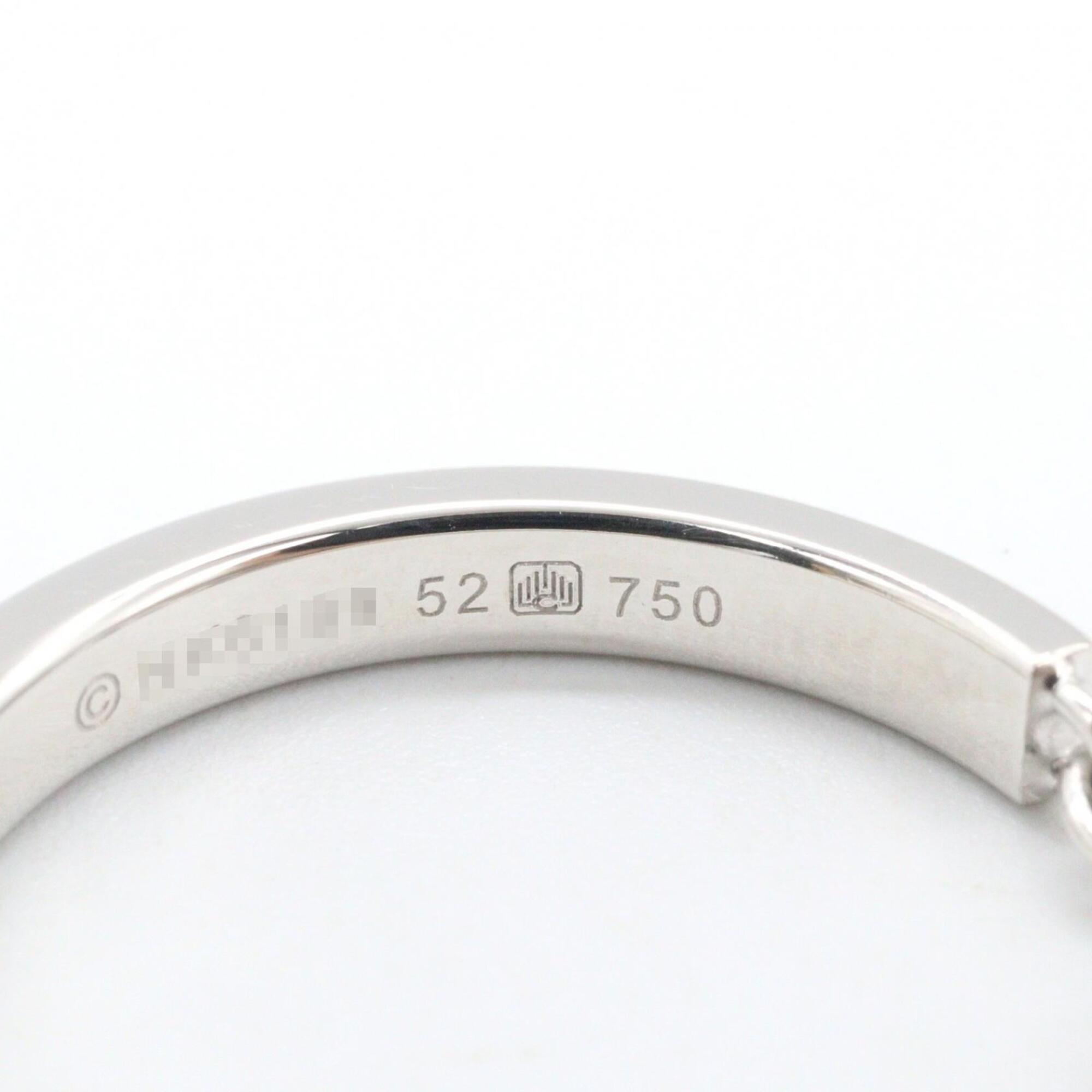 Cartier White Gold White Gold (18K) Band Ring (Pre-Owned)