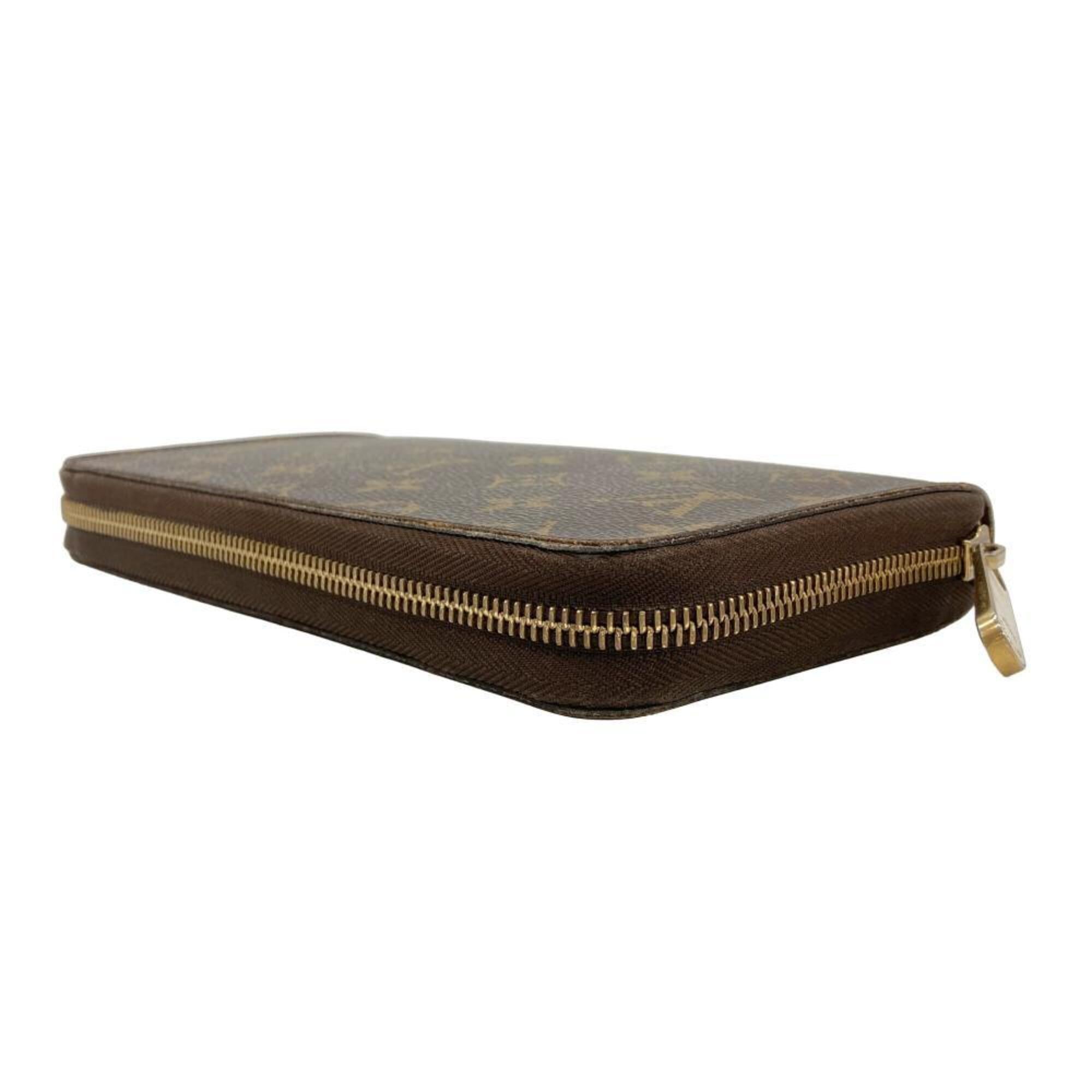 Louis Vuitton Monogram Brown Monogram Canvas Long Wallet (Bi-Fold) (Pre-Owned)