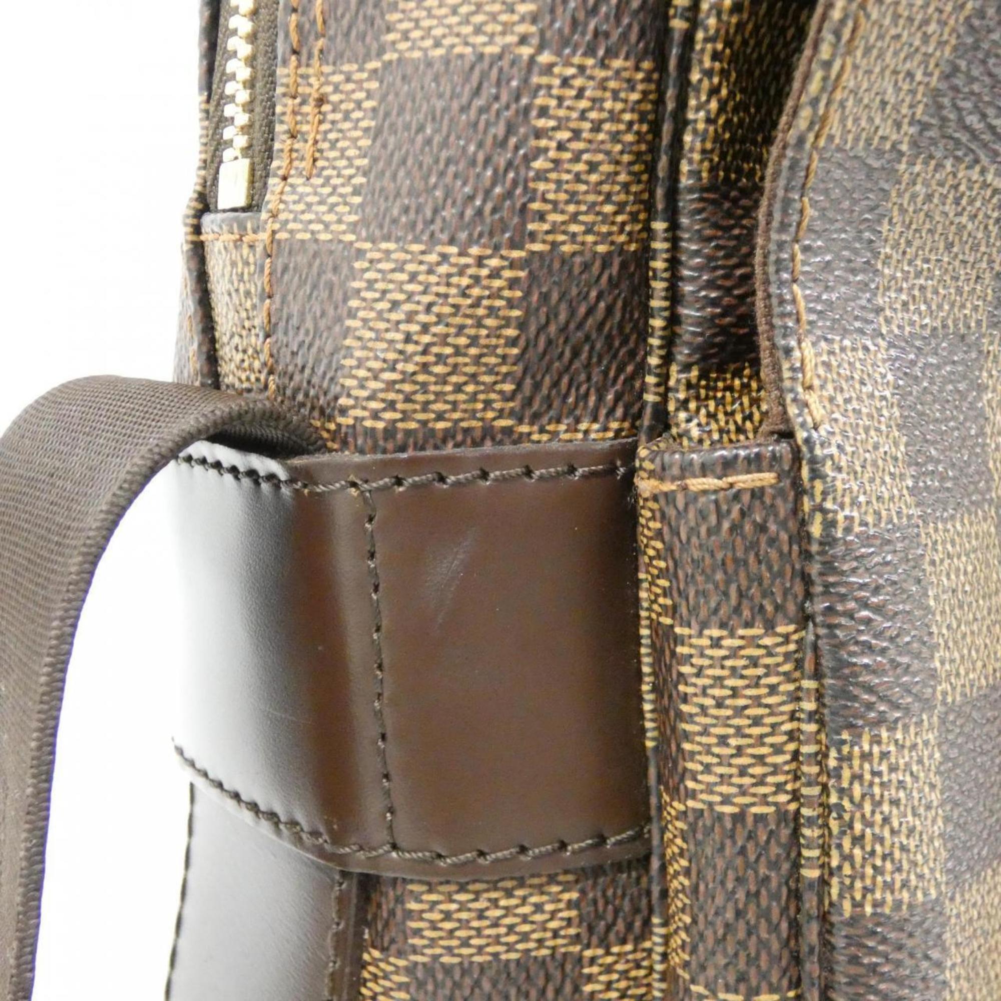Louis Vuitton Ebene Coated Canvas Shoulder Bag (Pre-Owned)