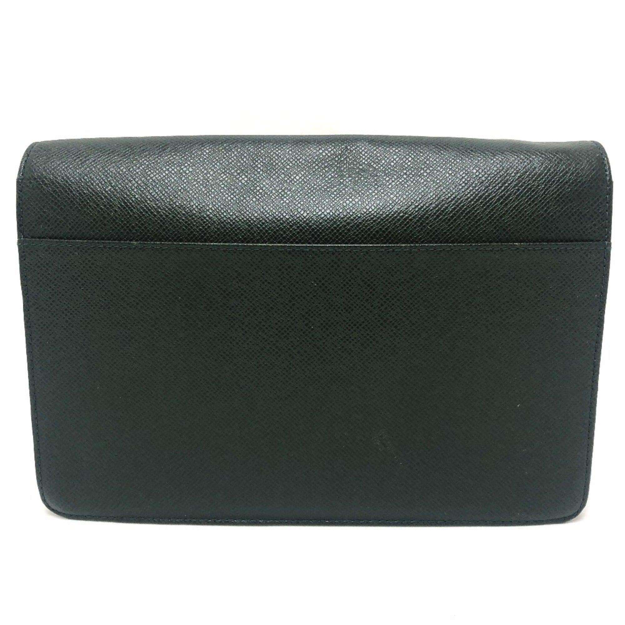 Louis Vuitton Episea Leather Taiga Leather Clutch Bag (Pre-Owned)