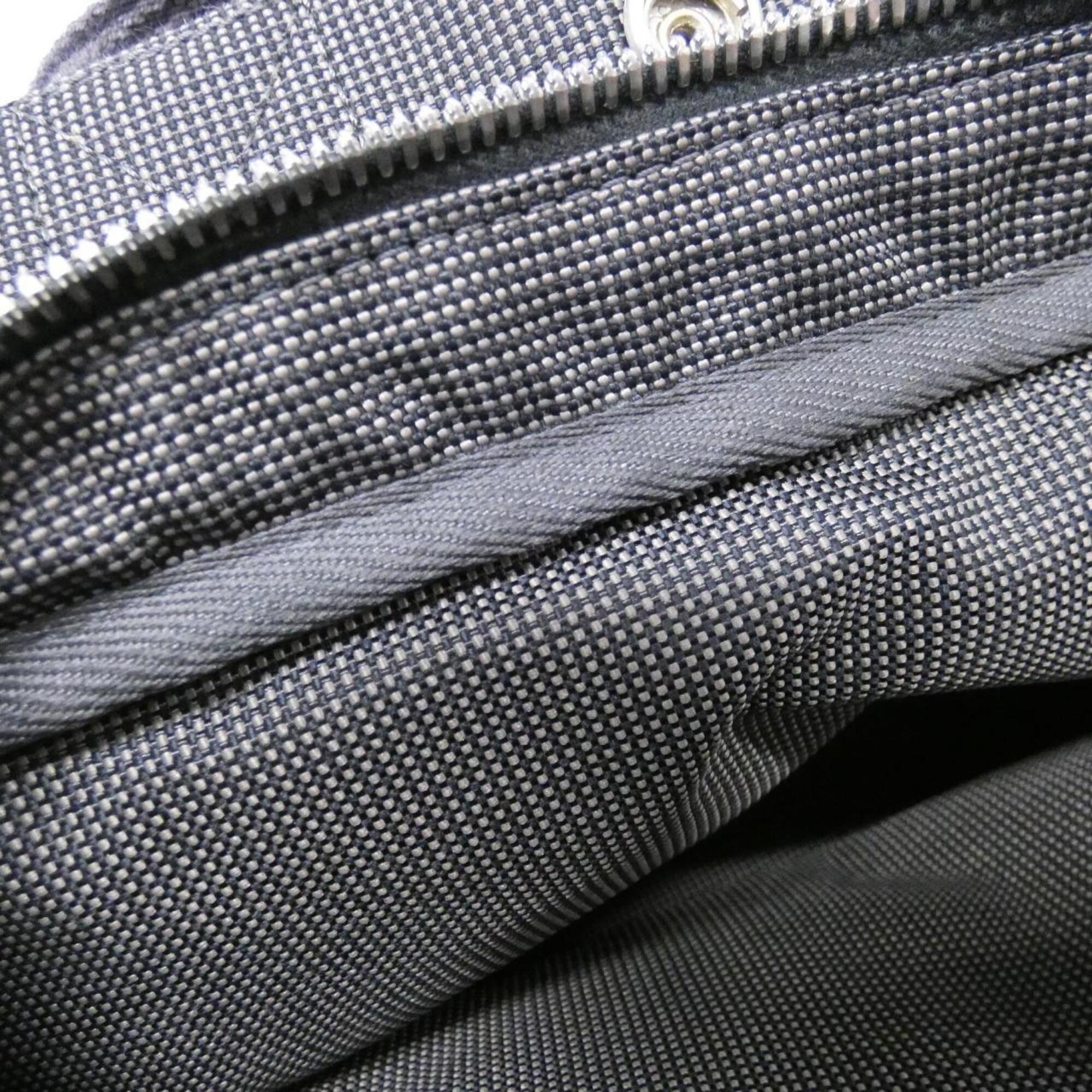 Hermes Black Canvas Handbag (Pre-Owned)