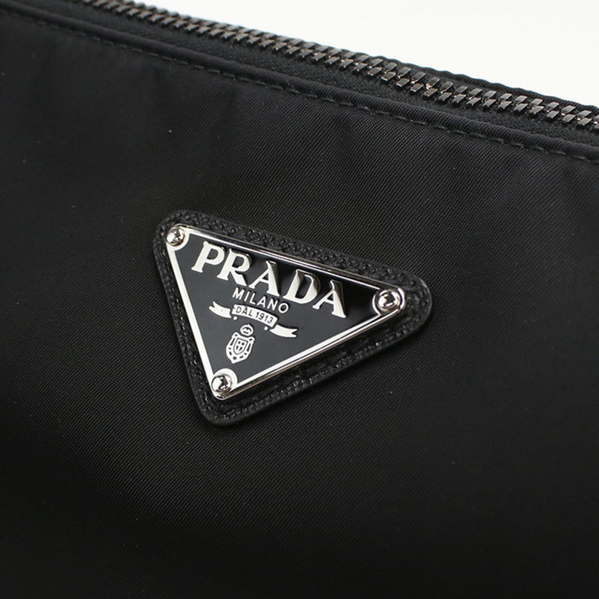 Prada Black Nylon Shoulder Bag (Pre-Owned)