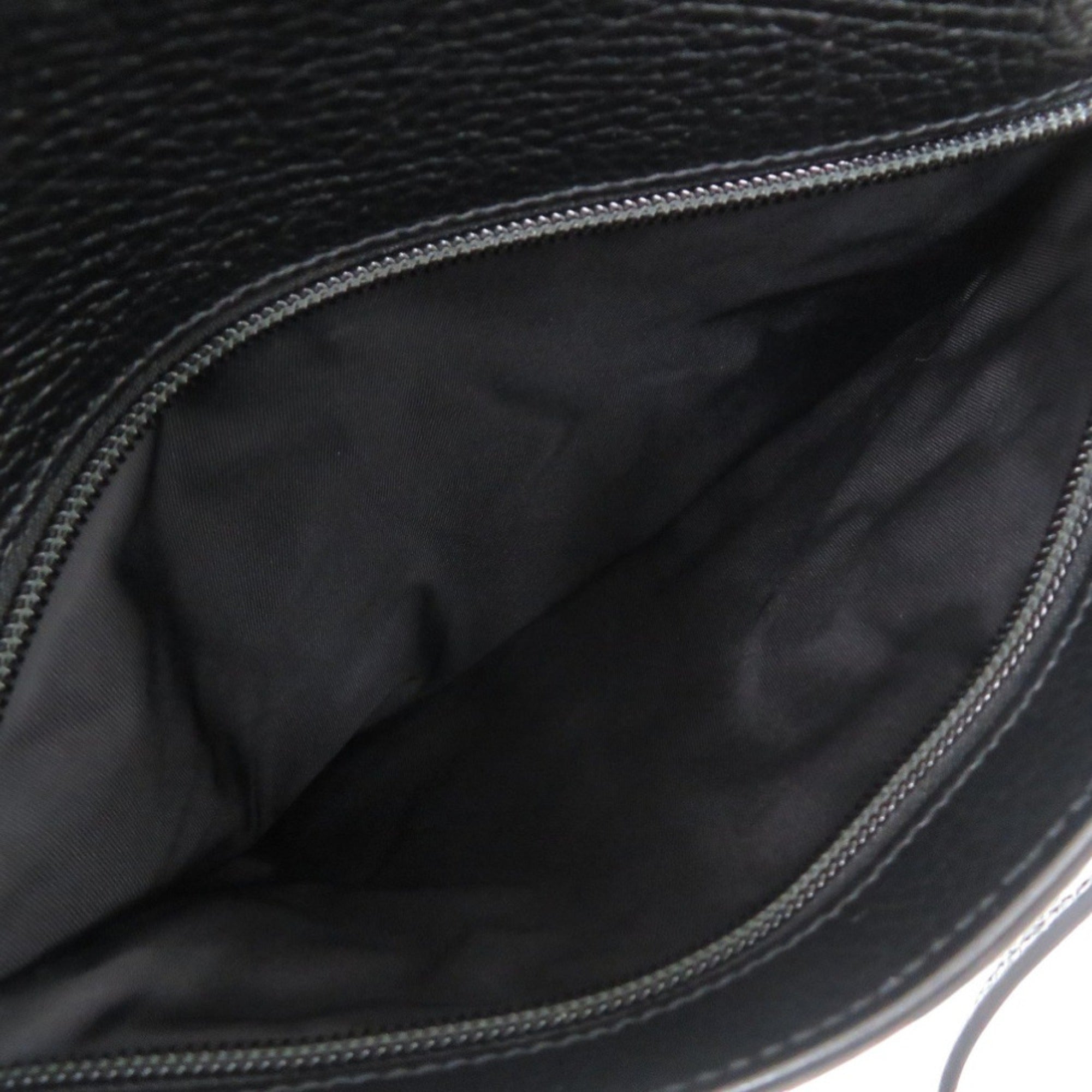 Gucci Black Leather Nylon Shoulder Bag (Pre-Owned)