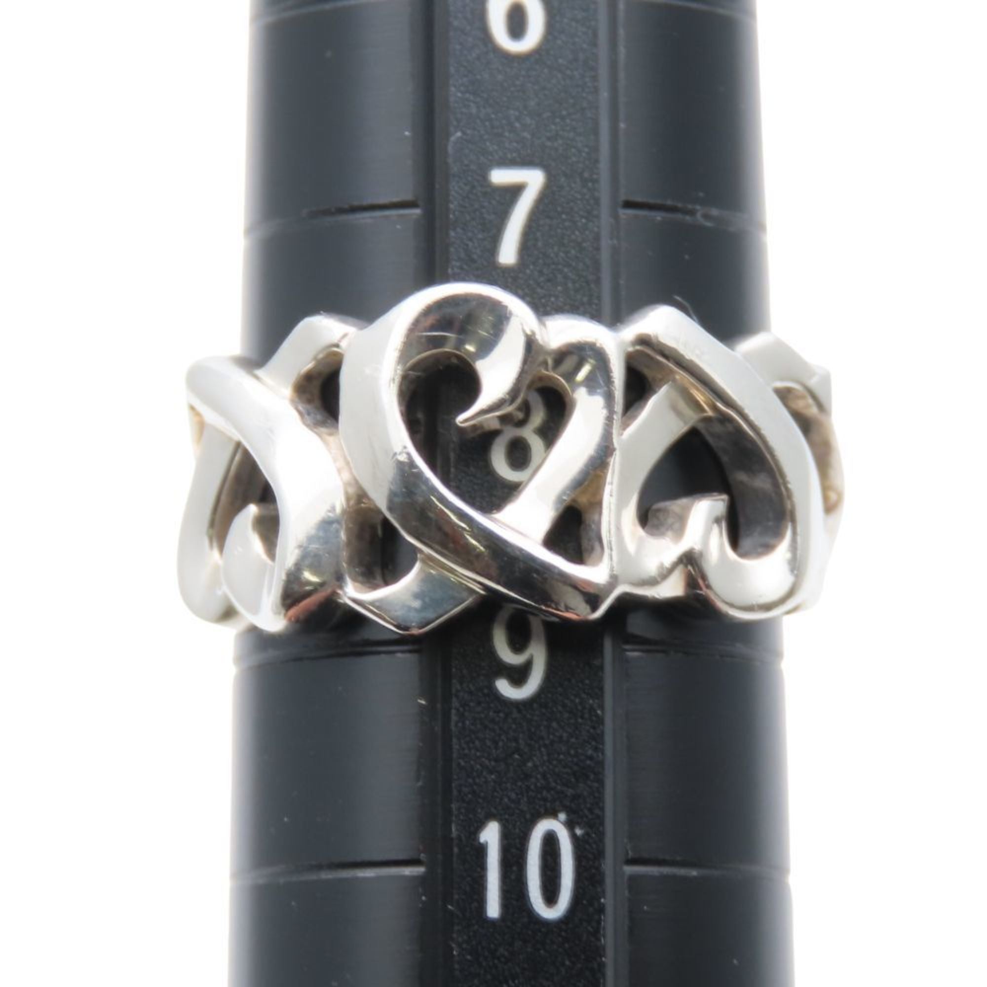 Tiffany Silver Silver 925 Band Ring (Pre-Owned)