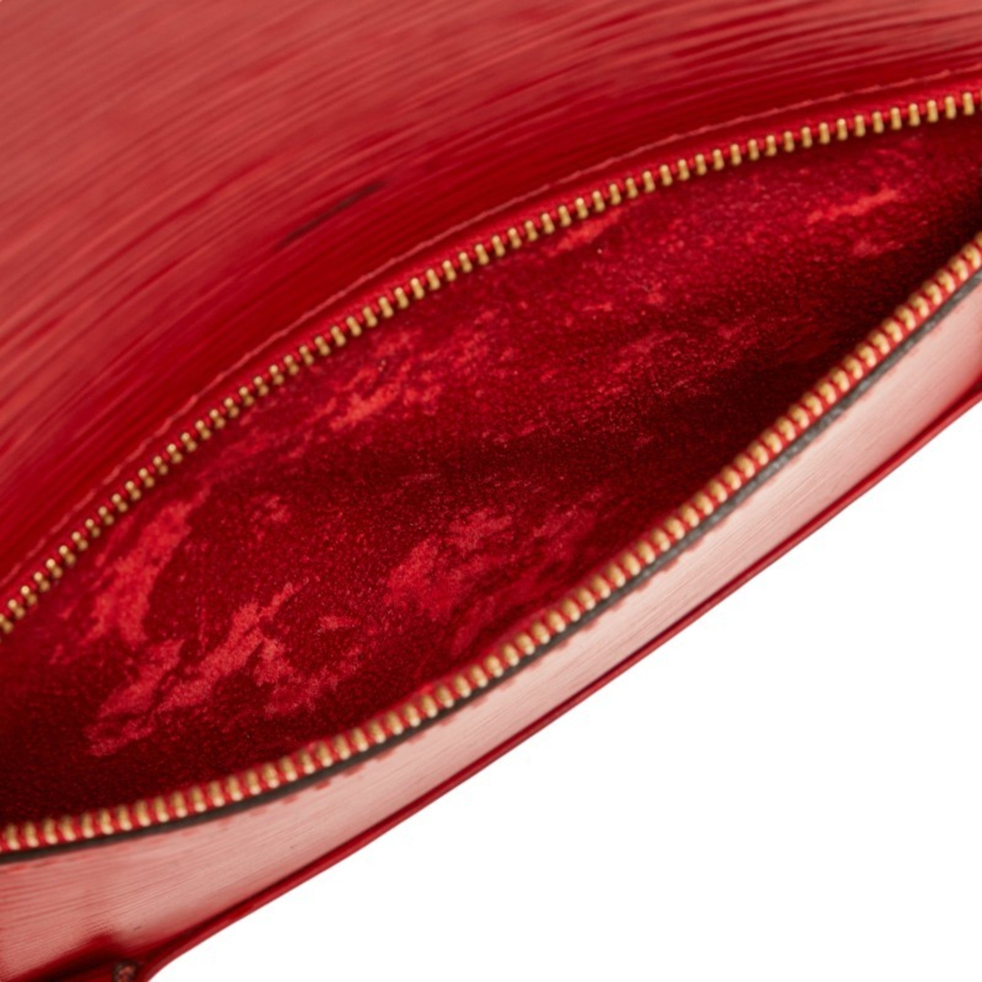 Louis Vuitton Castilian Red Leather Backpack (Pre-Owned)
