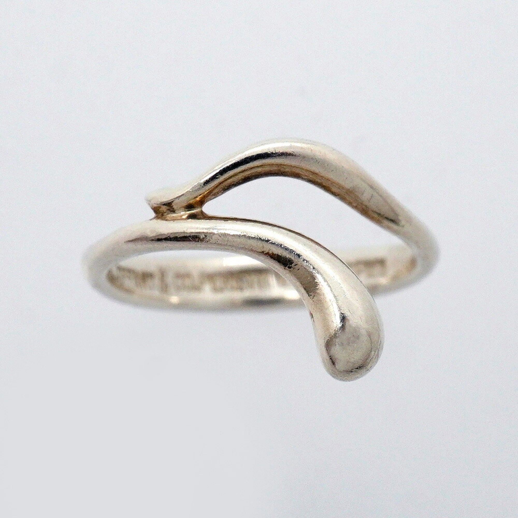 Tiffany Silver 925 Band Ring (Pre-Owned)