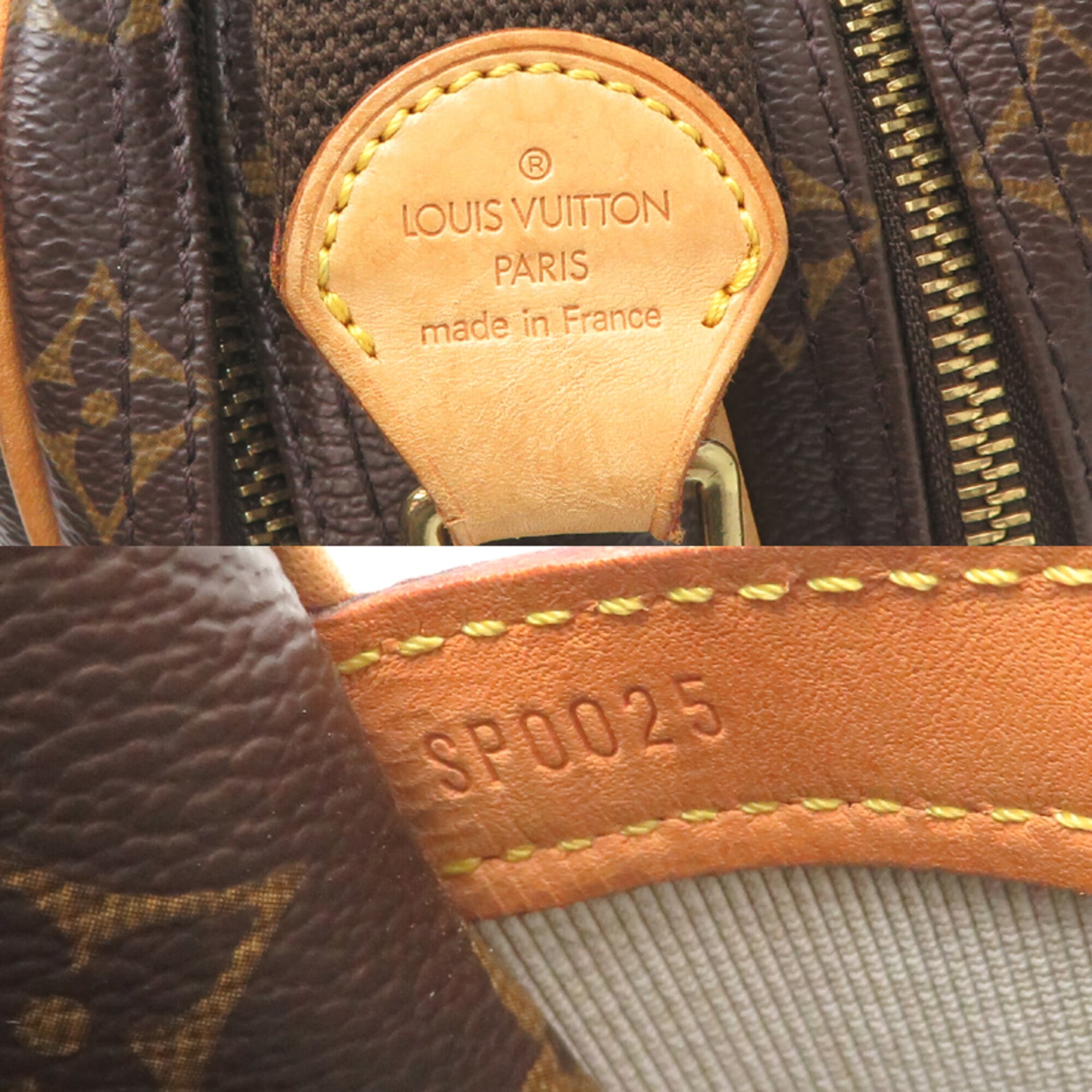 Louis Vuitton Brown Monogram Shoulder Bag (Pre-Owned)