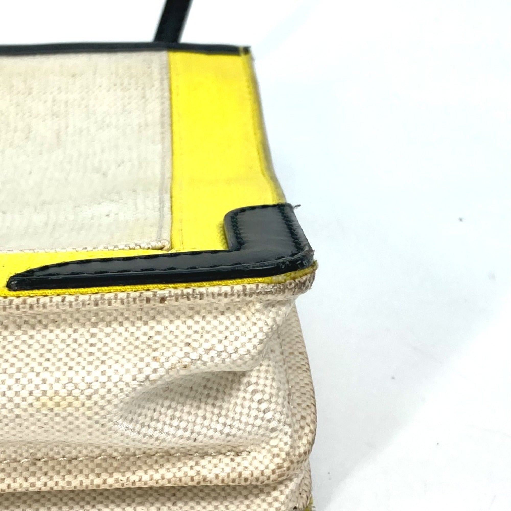 Balenciaga Yellow Leather Shoulder Bag (Pre-Owned)